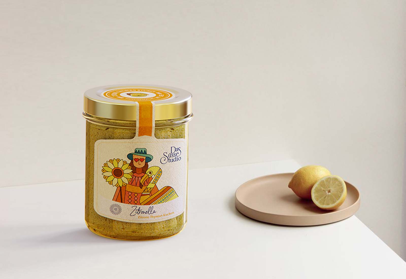 玻璃瓶中的蛋糕創意包裝設計(圖2)