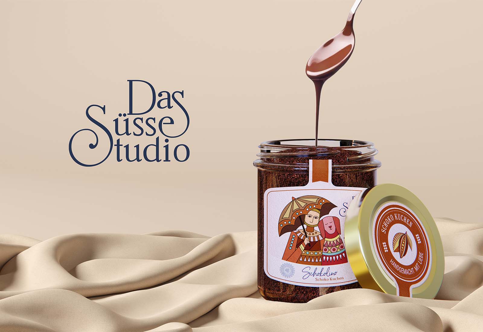 玻璃瓶中的蛋糕創意包裝設計(圖4)