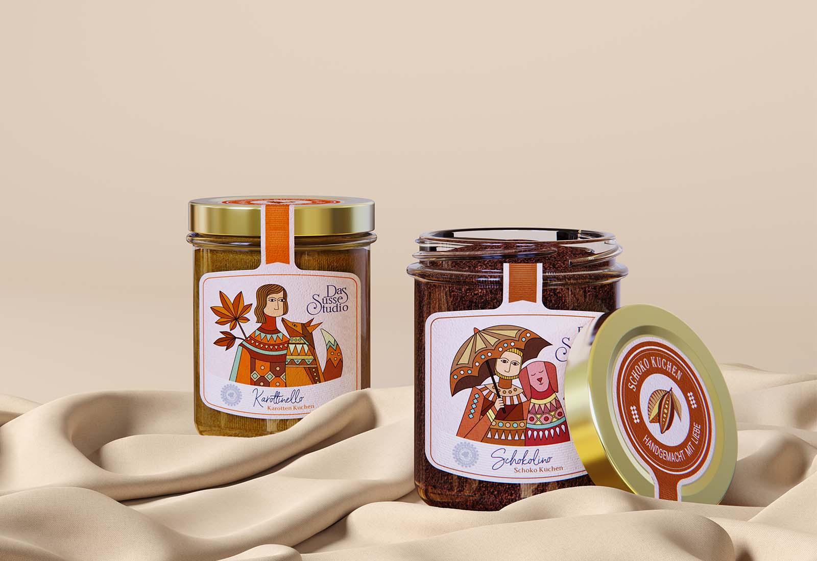 玻璃瓶中的蛋糕創意包裝設計(圖7)