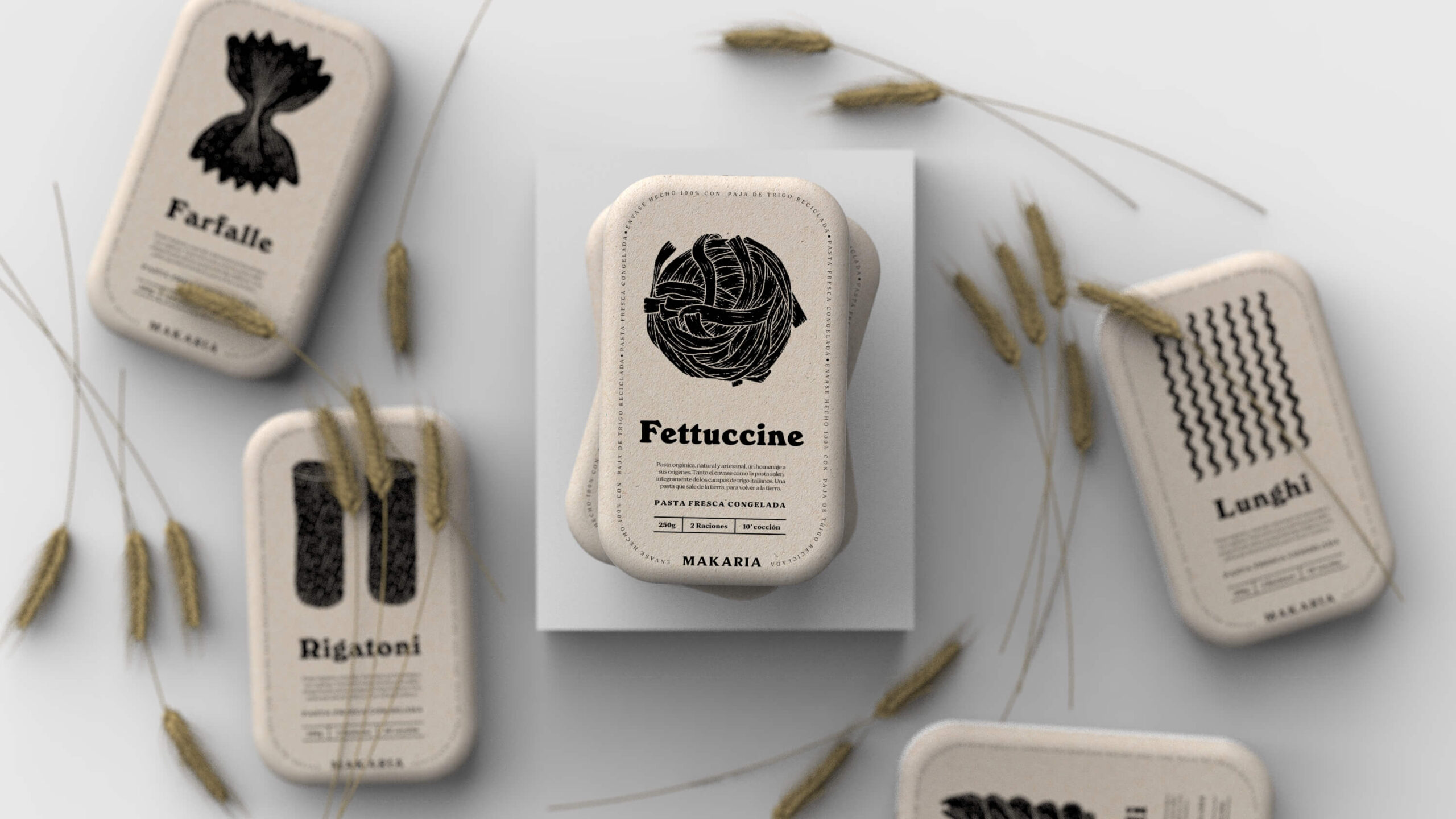 優質的新鮮冷凍意大利面包裝設計(圖4)