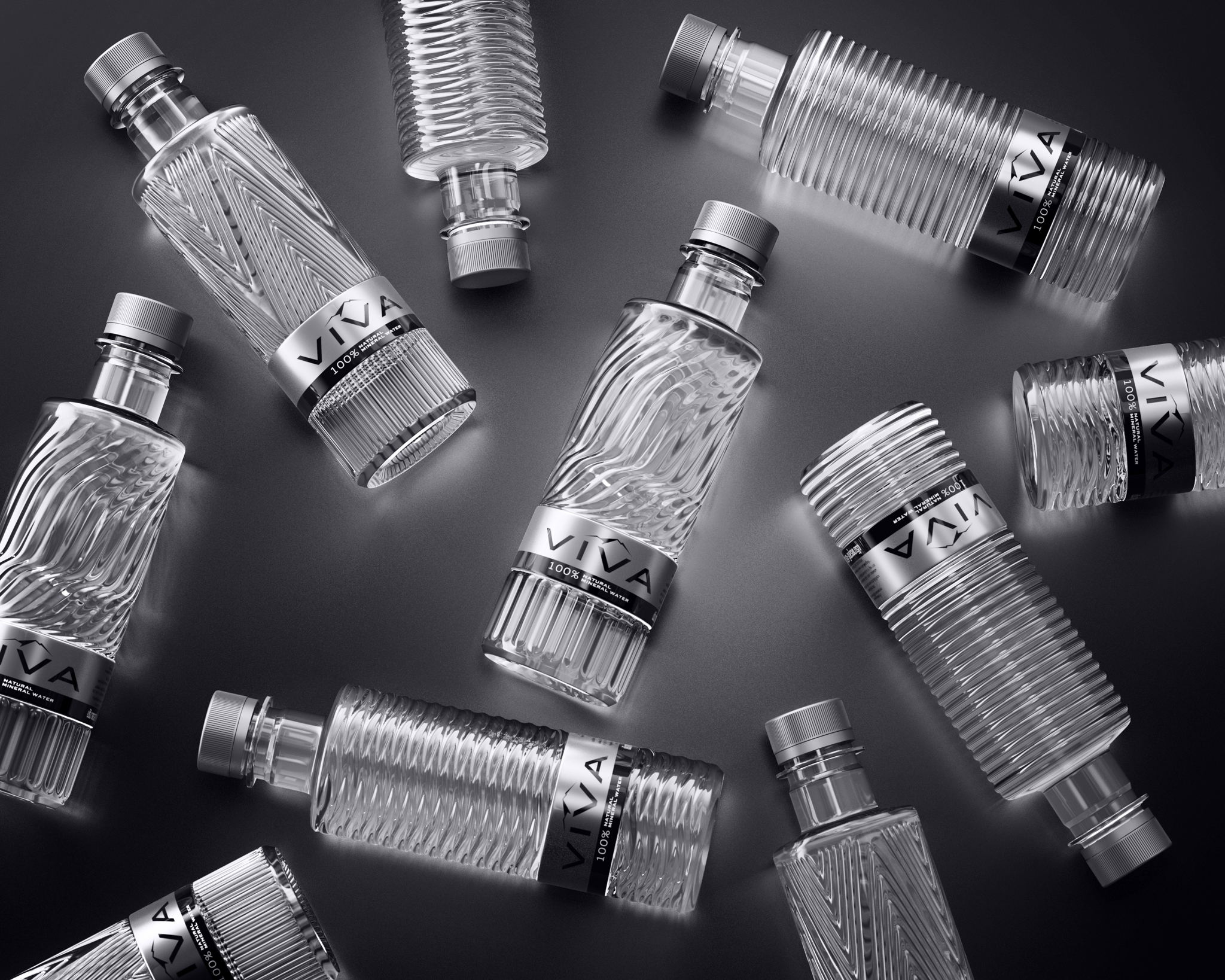 Viva礦泉水包裝設計欣賞(圖6)