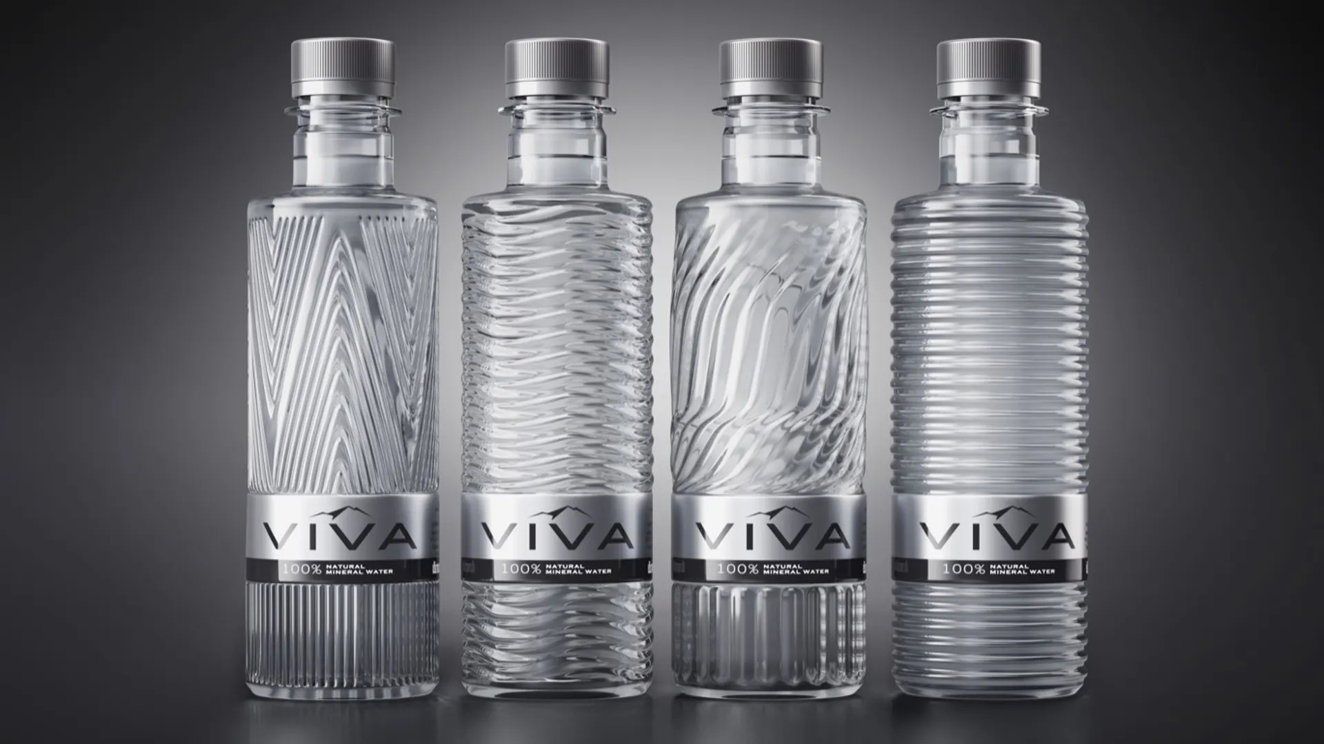 Viva礦泉水包裝設計欣賞(圖1)