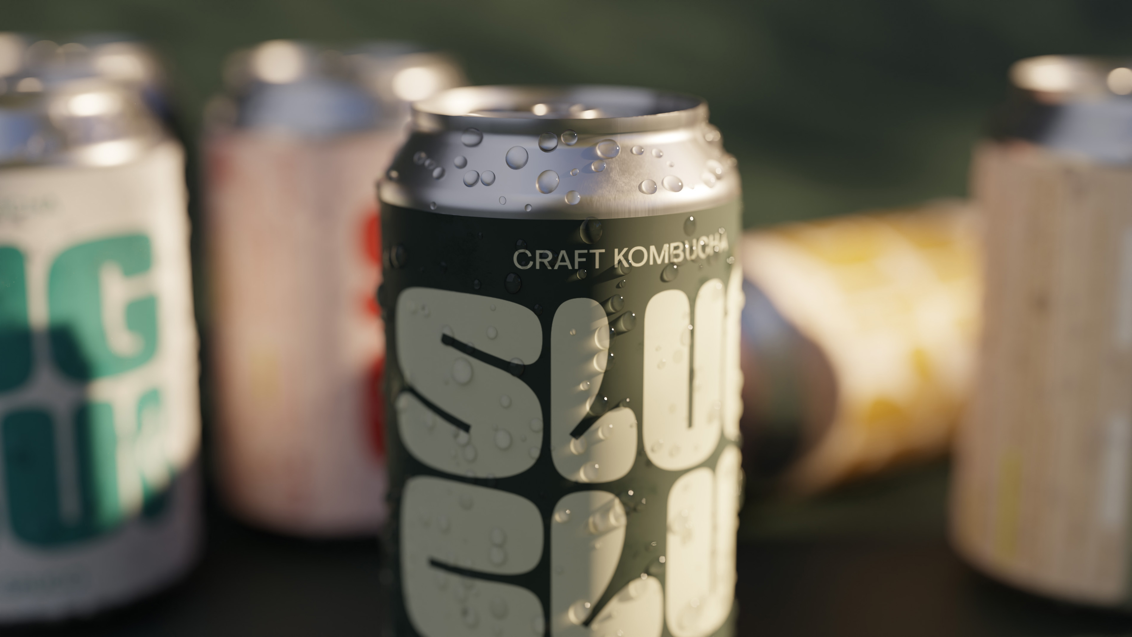 Slug Club康普茶飲料這樣包裝,創造出一種意想不到的精美美學(圖3) Slug Club康普茶飲料這樣包裝,創造出一種意想不到的精美美學(圖3)