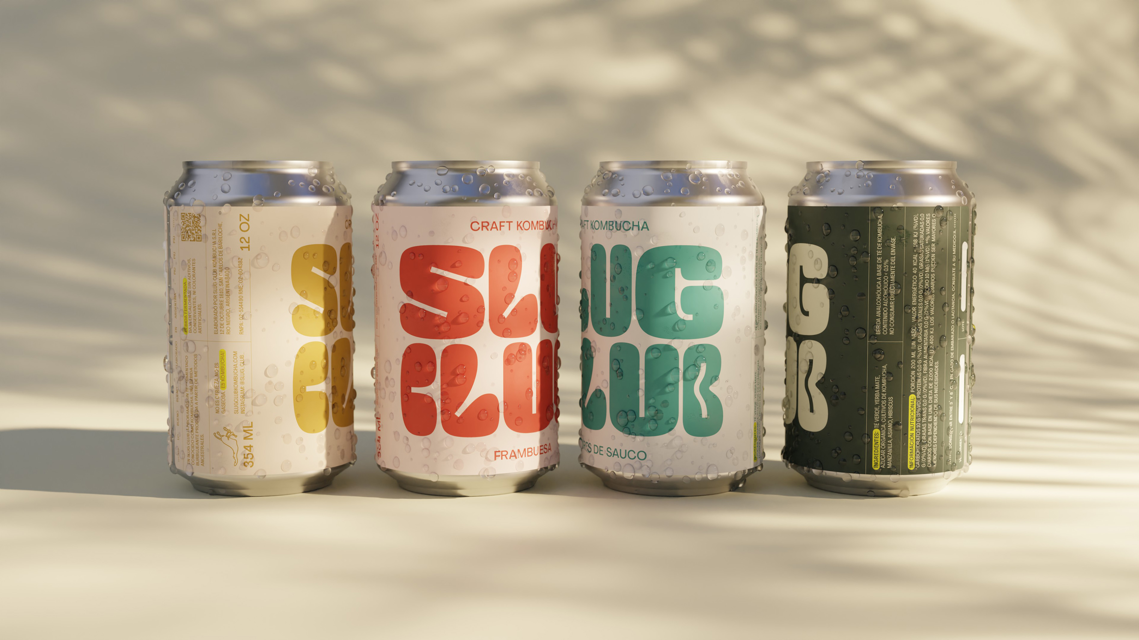 Slug Club康普茶飲料這樣包裝,創造出一種意想不到的精美美學(圖5) Slug Club康普茶飲料這樣包裝,創造出一種意想不到的精美美學(圖5)
