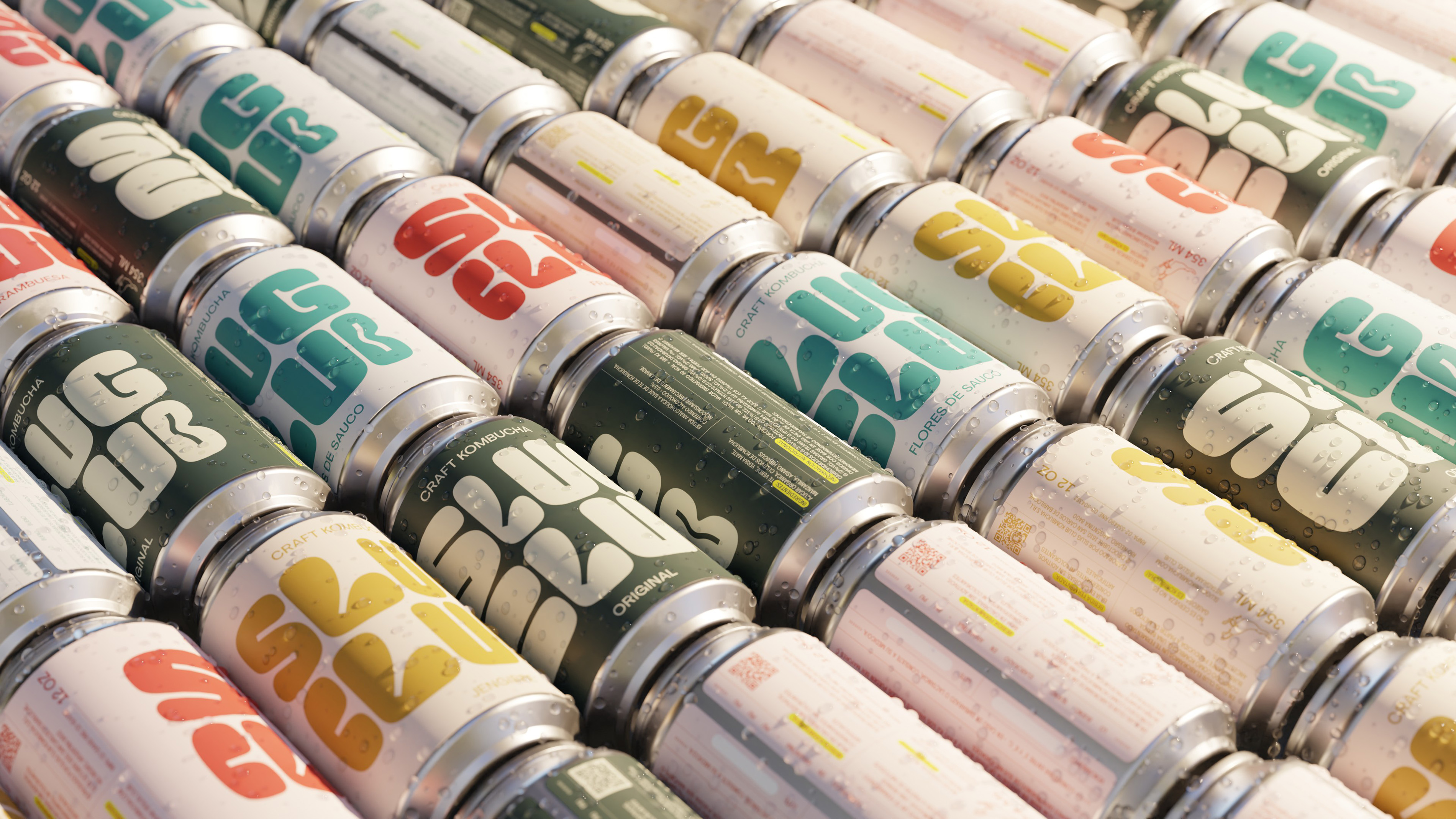 Slug Club康普茶飲料這樣包裝,創造出一種意想不到的精美美學(圖7) Slug Club康普茶飲料這樣包裝,創造出一種意想不到的精美美學(圖7)