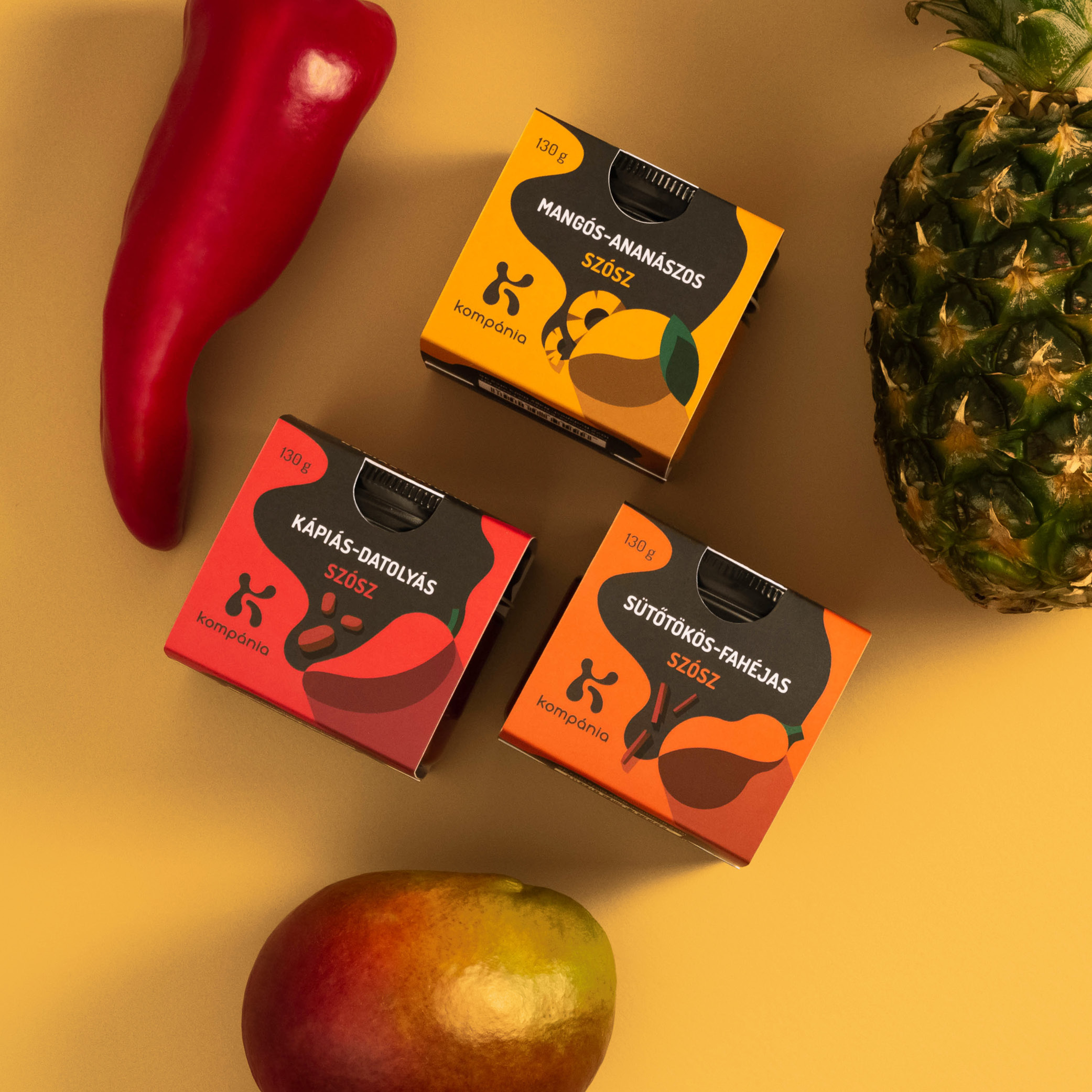 俏皮的調味醬汁包裝設計(圖5) 俏皮的調味醬汁包裝設計參考(圖5)