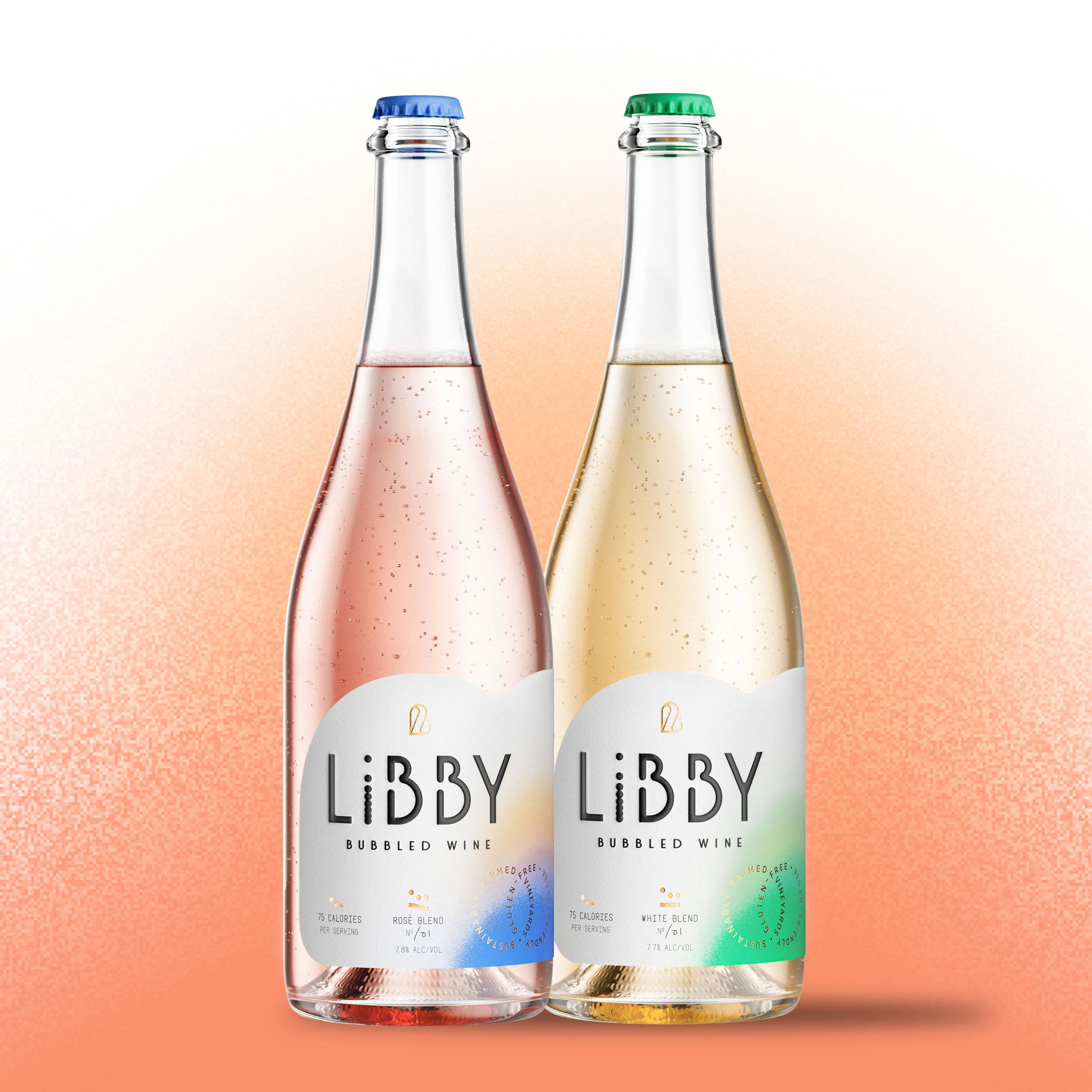 起泡葡萄酒包裝這樣設計有趣并充滿活力(圖1)