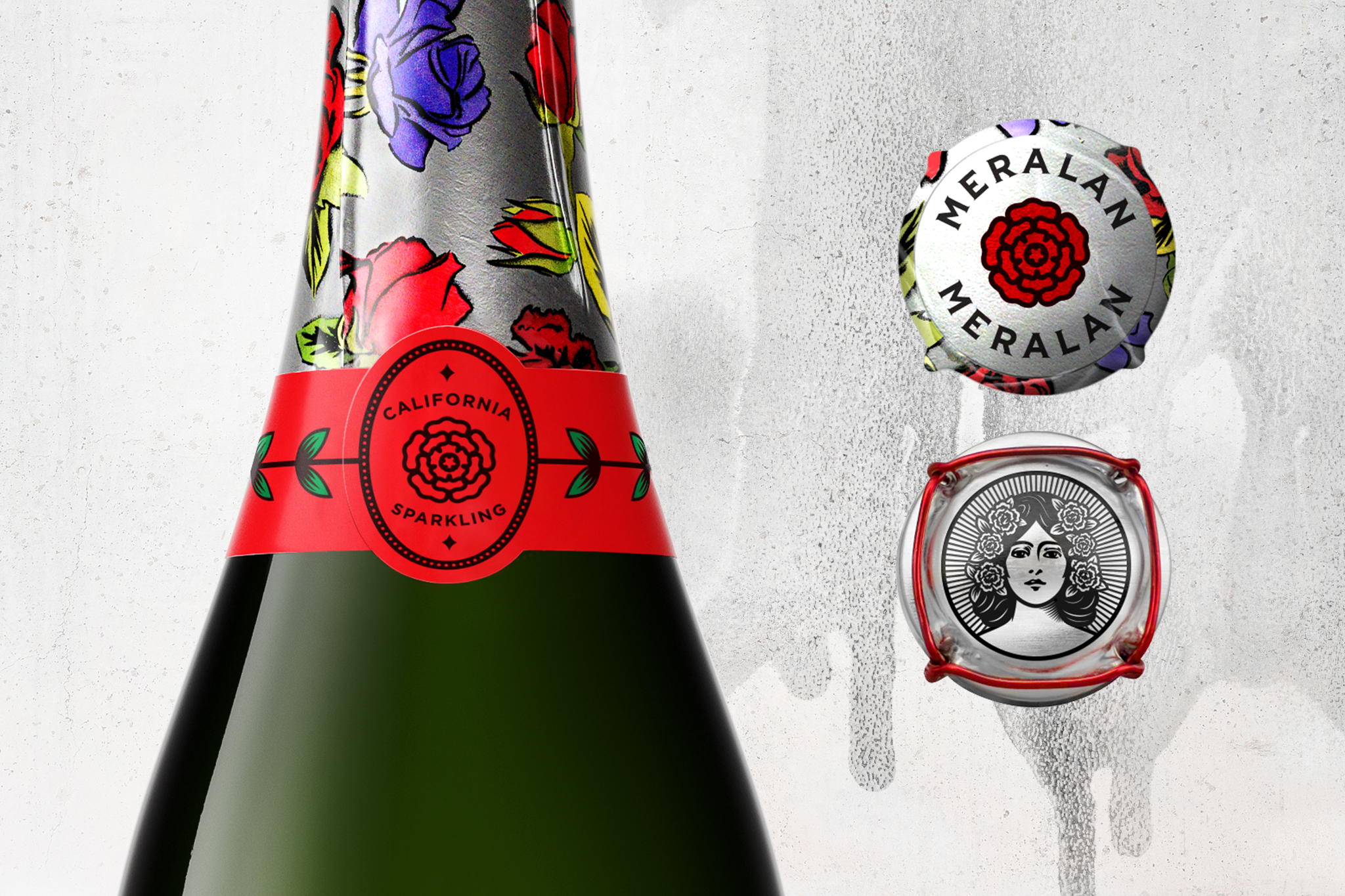 Meralan葡萄酒和香檳包裝設計 (圖6)