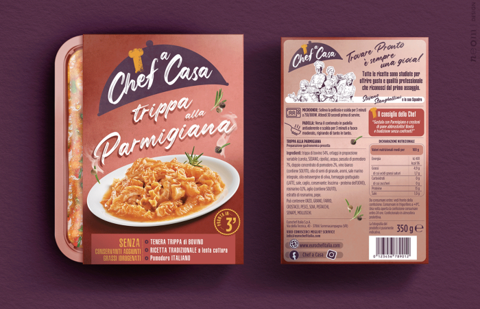CHEF A CASA食品包裝設計參考(圖7)