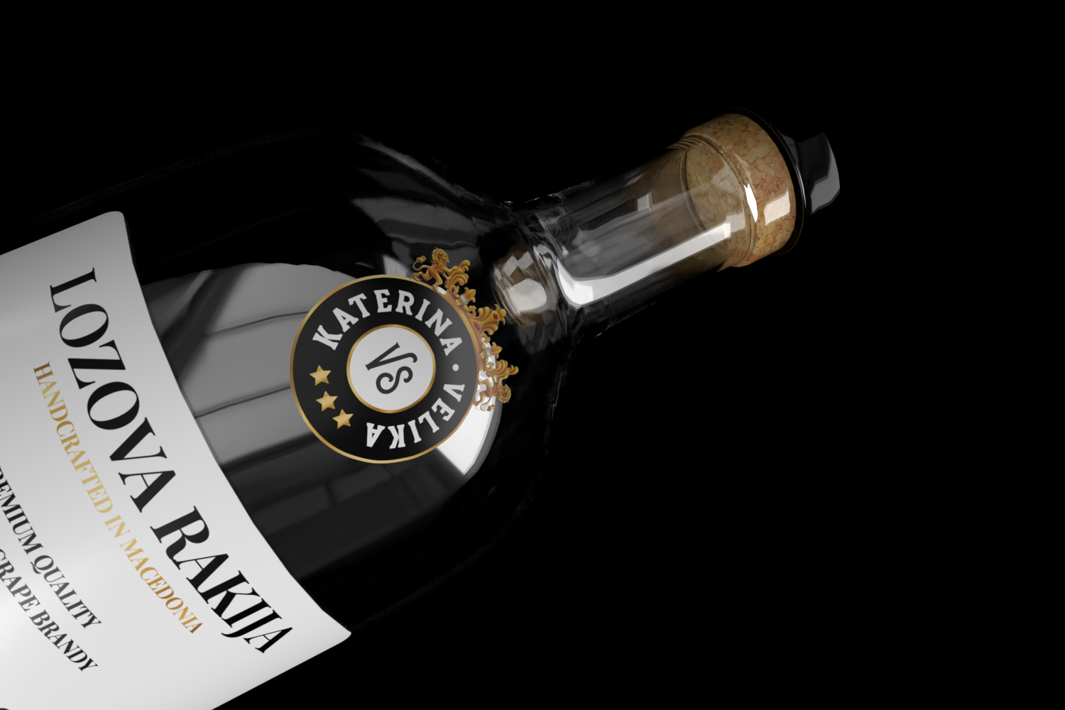 Katerina Velika rakija優質酒包裝這樣設計(圖6)