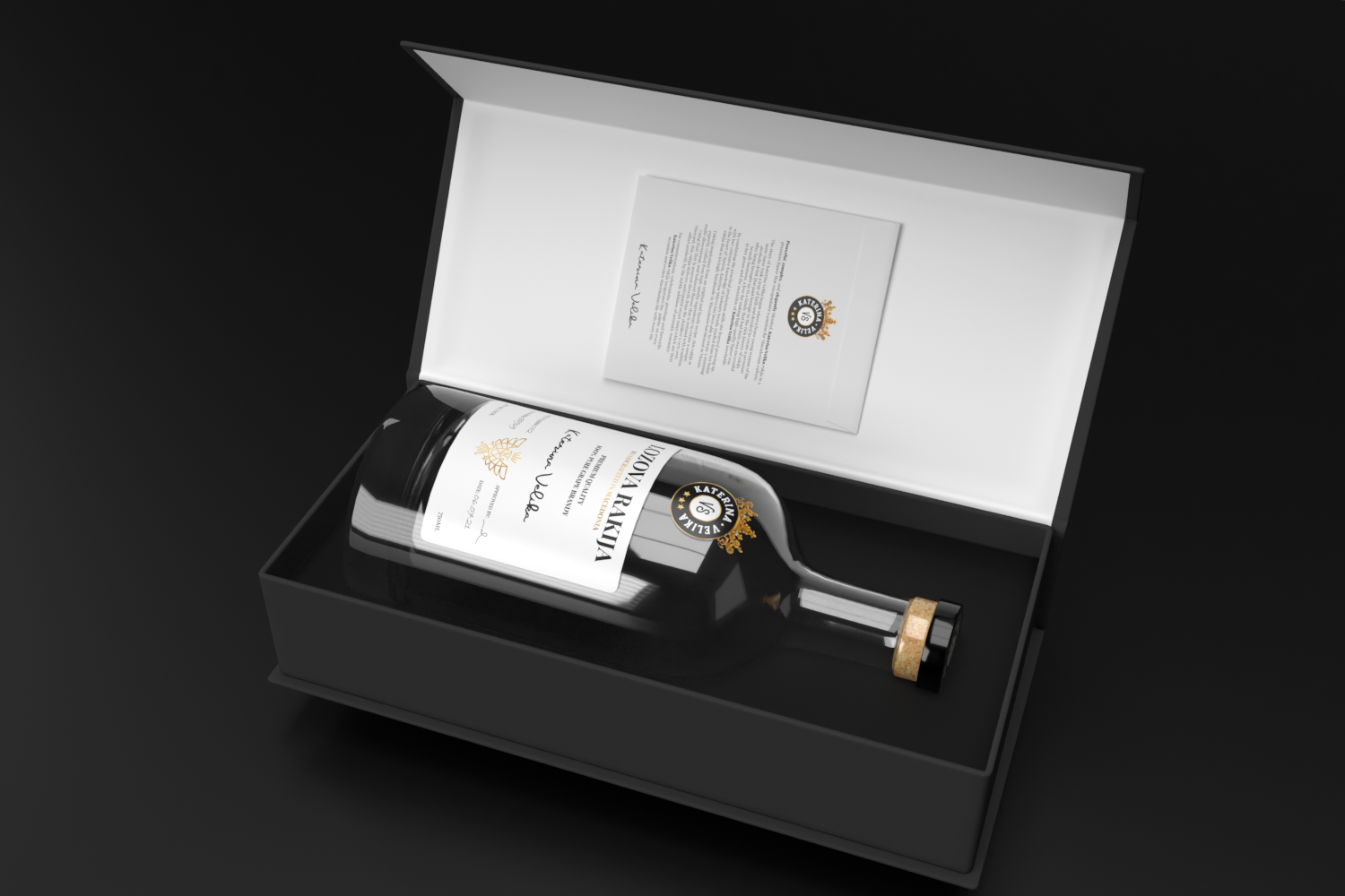 Katerina Velika rakija優質酒包裝這樣設計(圖3)