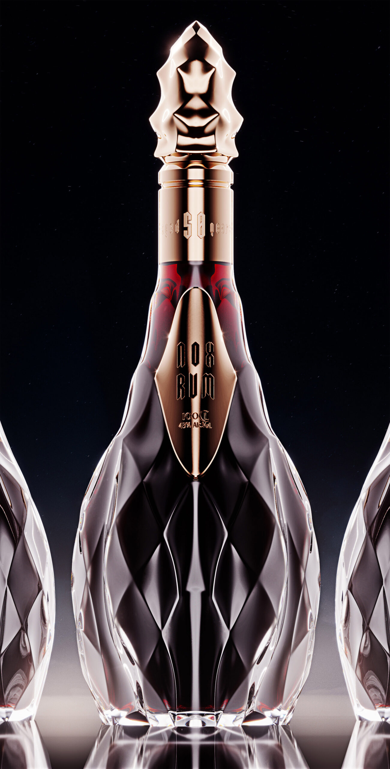 NOX RUM朗姆酒這樣設計簡約奢華(圖2)