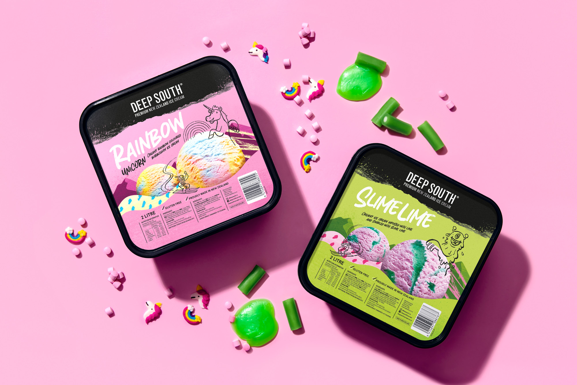 Deep South 冰淇淋產(chǎn)品創(chuàng)意包裝設(shè)計欣賞(圖7)