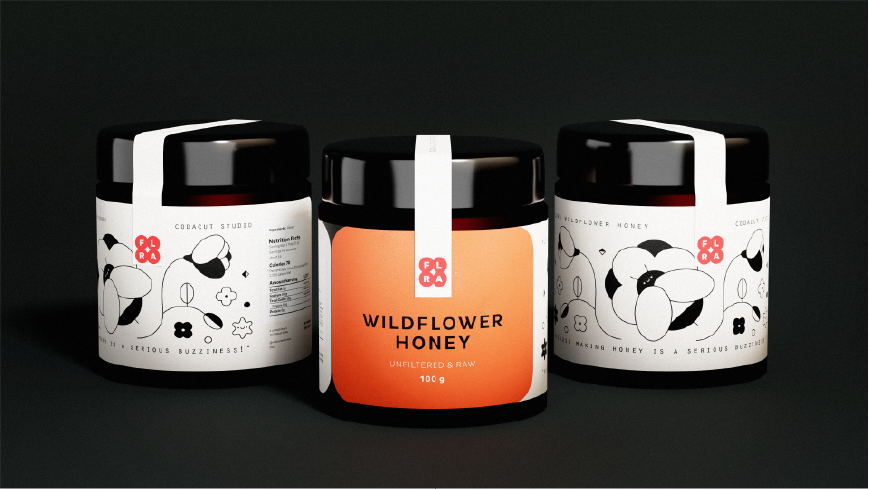 蜂蜜創意包裝設計參考(圖3)