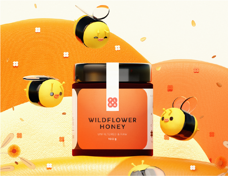 蜂蜜創意包裝設計參考(圖1)