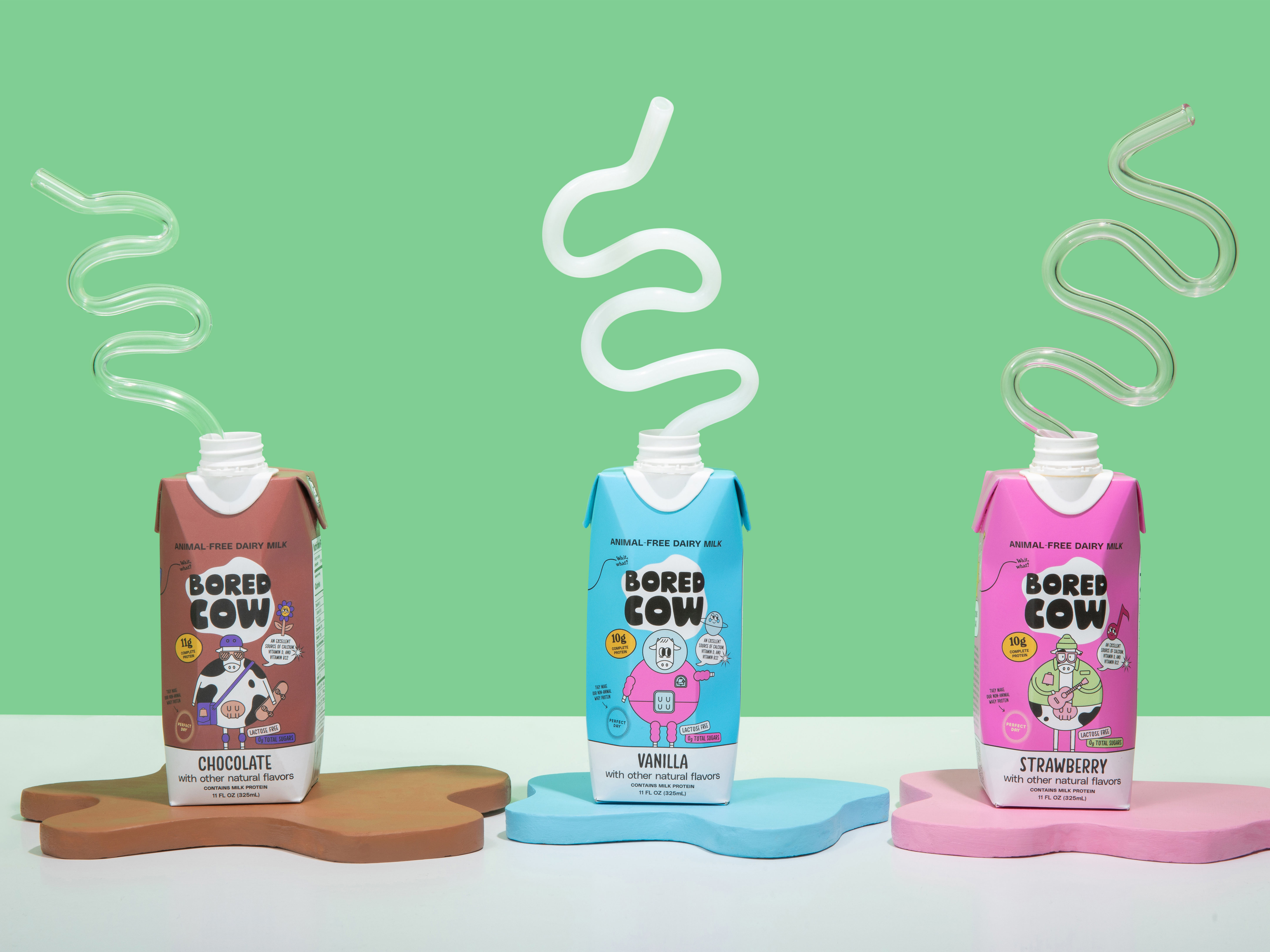 以漫畫(huà)風(fēng)格呈現(xiàn)的牛奶包裝設(shè)計(jì)(圖2)