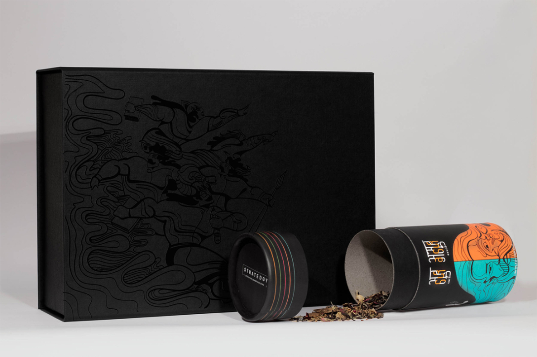 T – 優質茶的有機混合物創意包裝設計(圖7) T – 優質茶的有機混合物創意包裝設計(圖7)