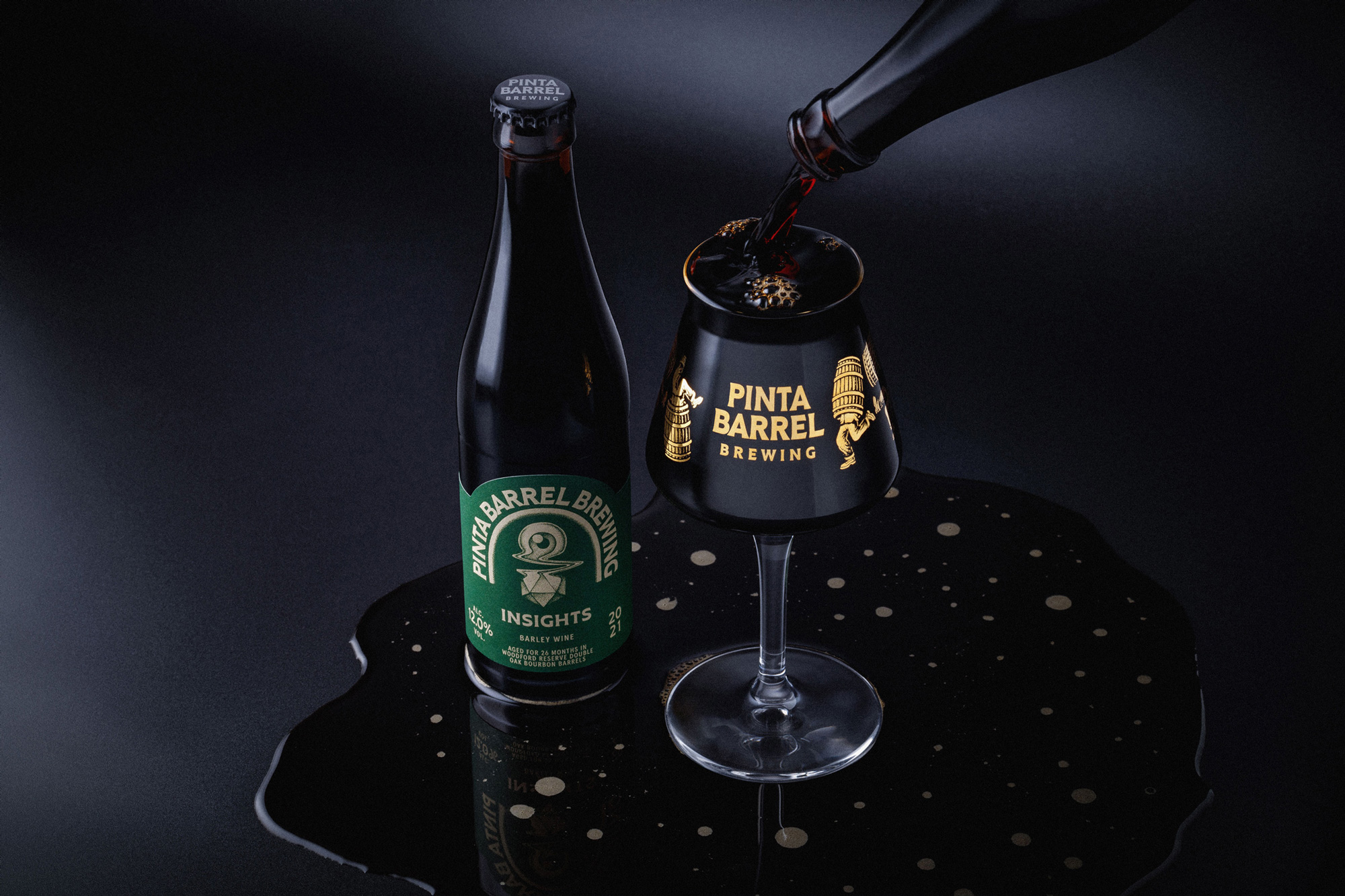 PINTA Barrel Brewing啤酒視覺識別包裝設計(圖7) PINTA Barrel Brewing啤酒視覺識別包裝設計(圖7)