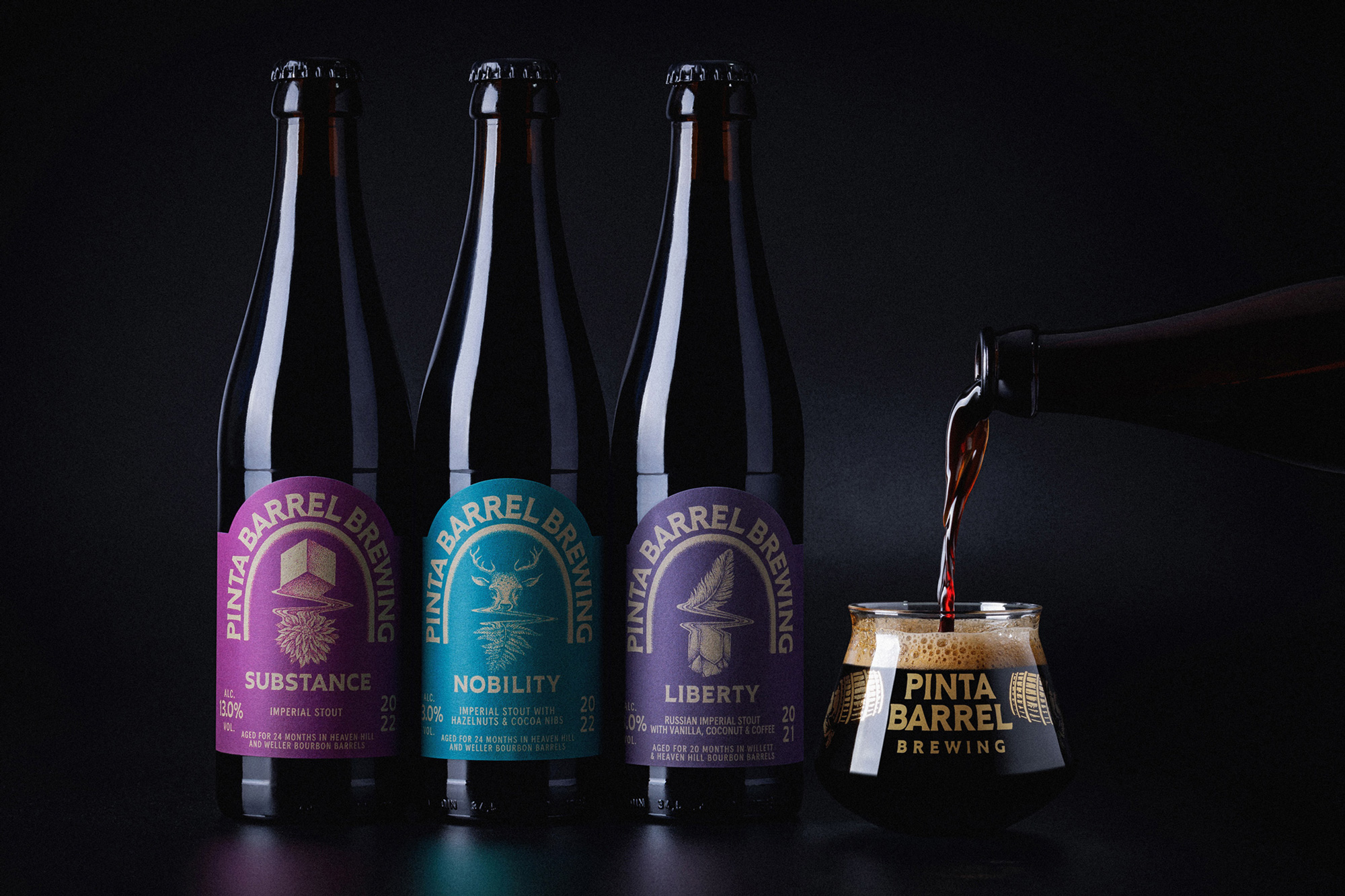 PINTA Barrel Brewing啤酒視覺識別包裝設計(圖9) PINTA Barrel Brewing啤酒視覺識別包裝設計(圖9)