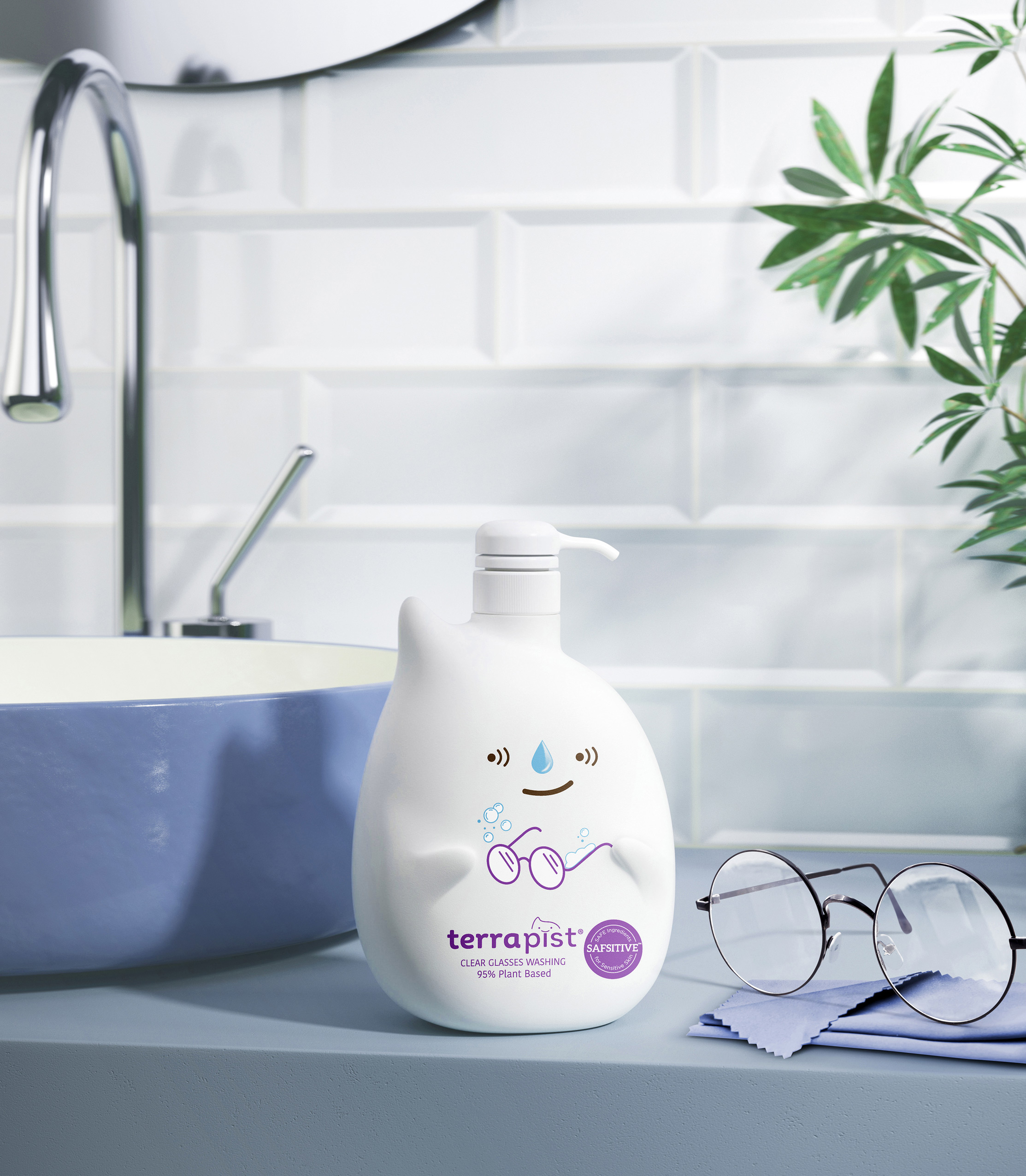 傳達快樂的感覺的清潔用品包裝設計(圖3)