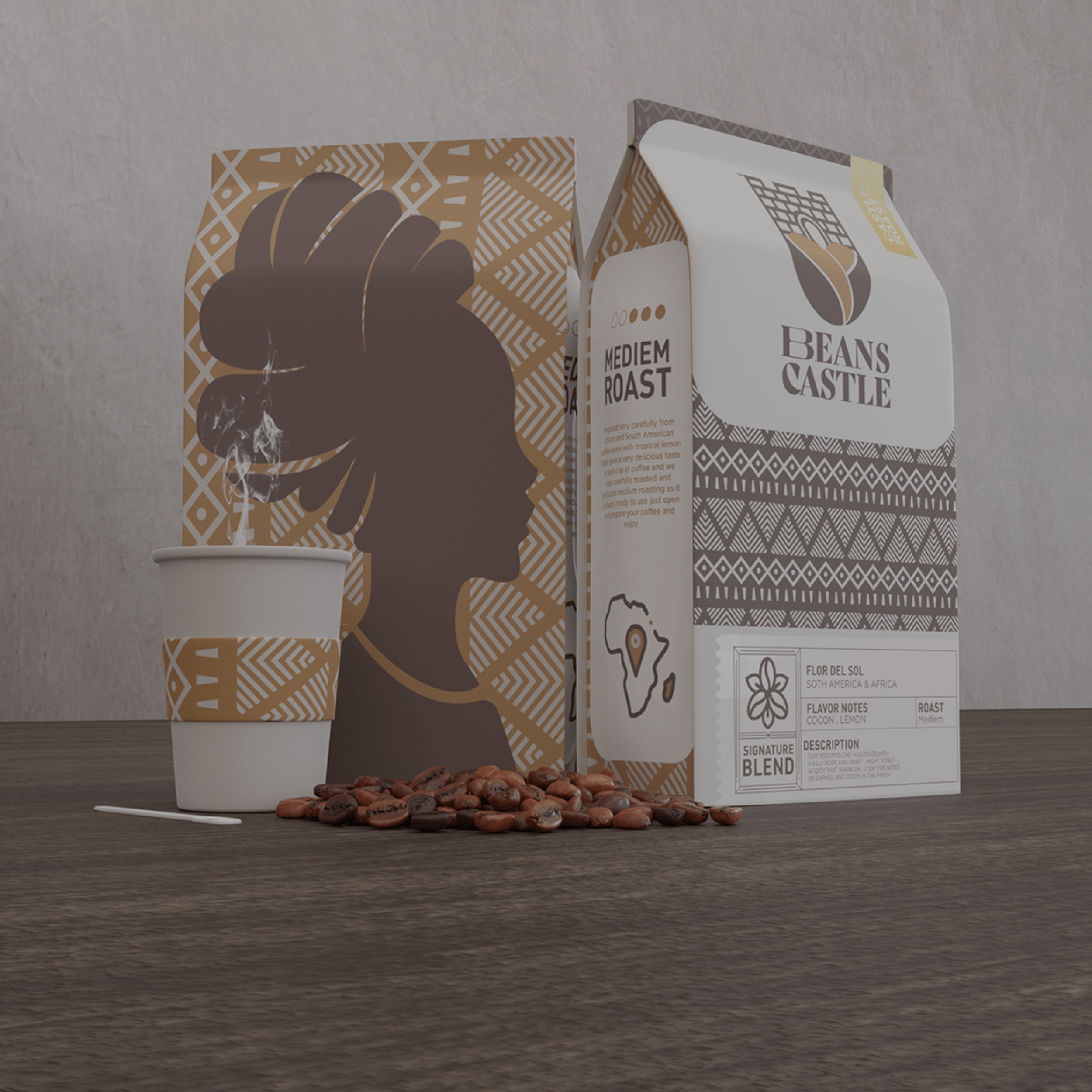 袋裝咖啡創意包裝設計參考(圖5)