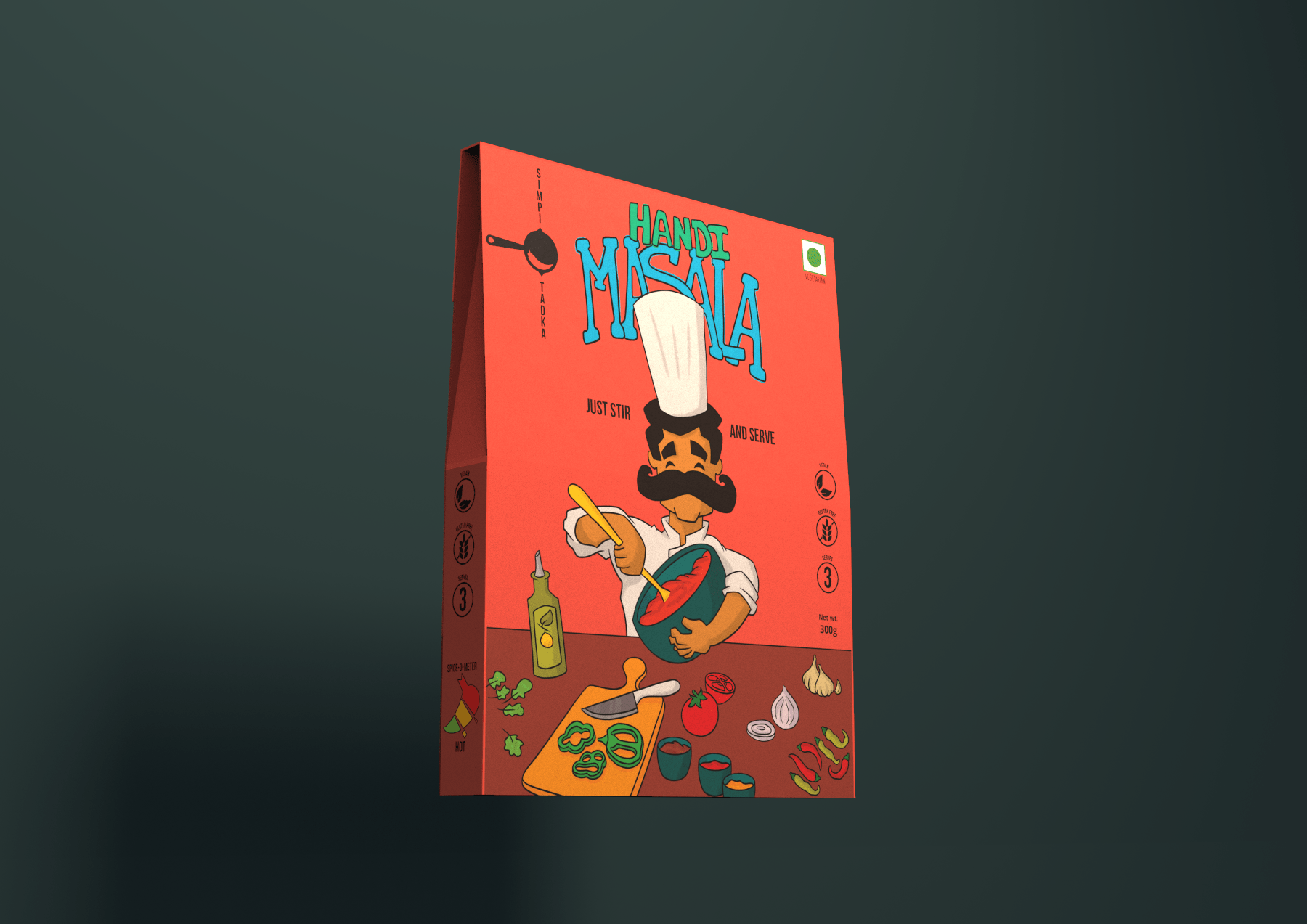  Simpli Tadka系列咖喱包裝設(shè)計(jì)欣賞(圖5)