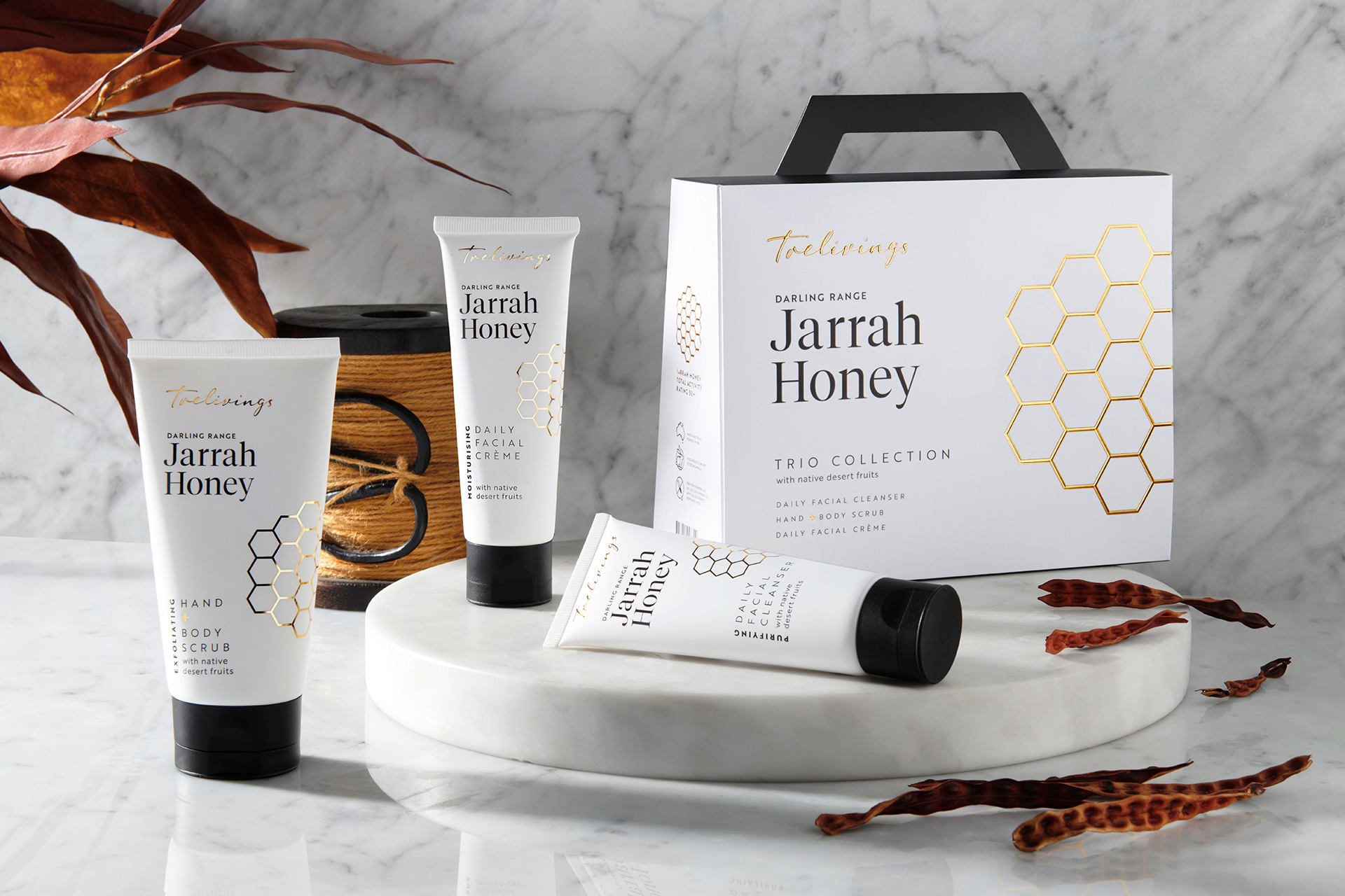 Jarrah Honey個人護理產品包裝設計這樣做(圖2) Jarrah Honey個人護理產品包裝設計這樣做(圖2)