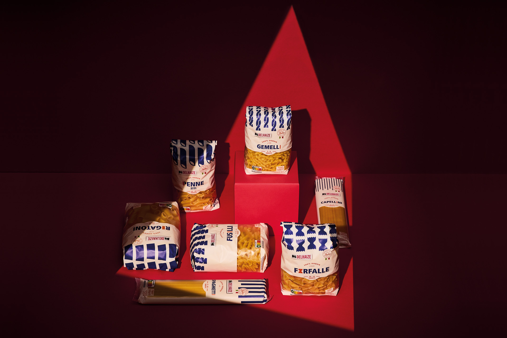  Delhaize意大利面視覺包裝設計(圖3)