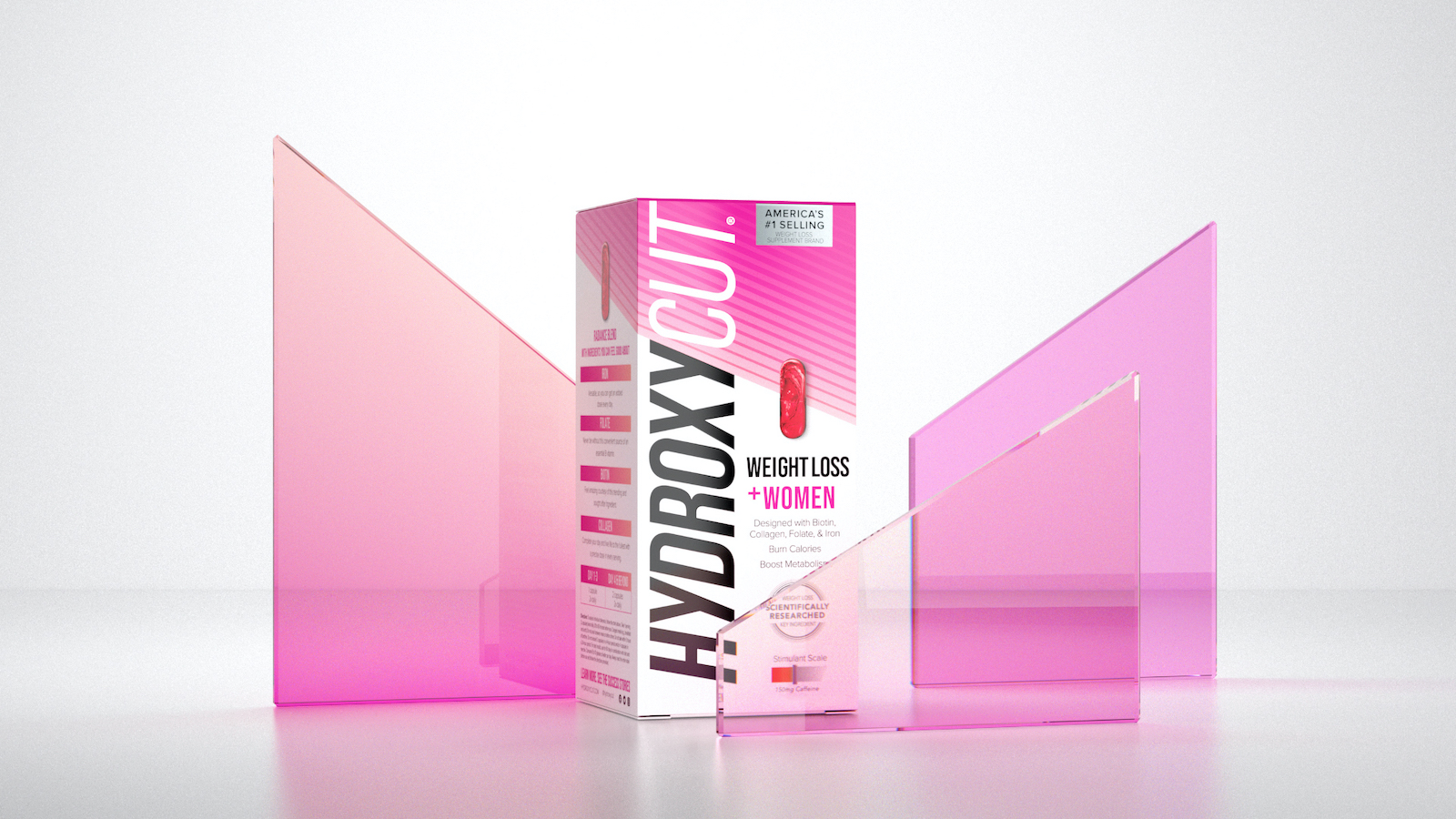 保健產品包裝這樣設計在貨架上有明顯差異化(圖2)