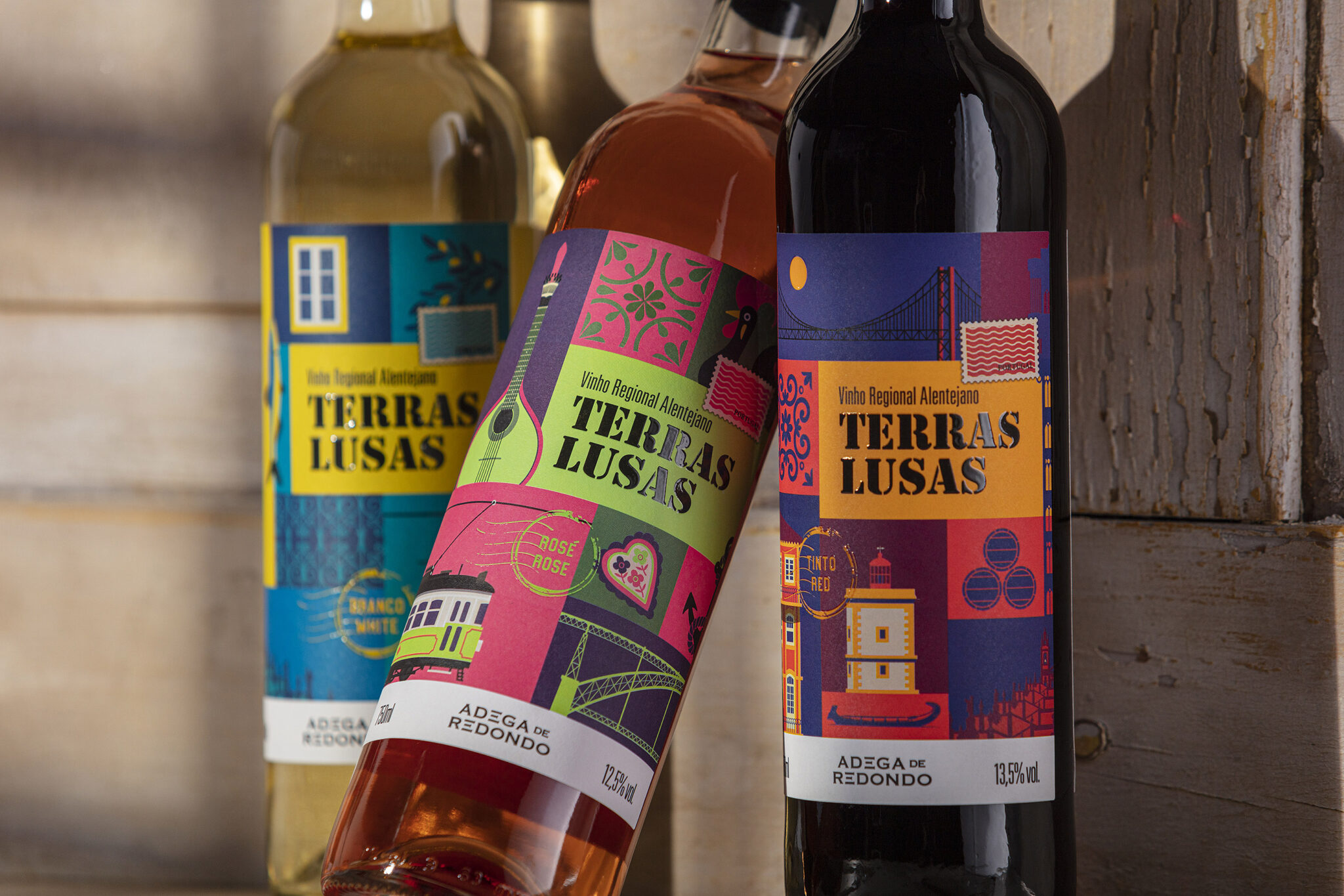 明亮清新的葡萄酒創意包裝設計(圖4) 明亮清新的葡萄酒創意包裝設計(圖4)