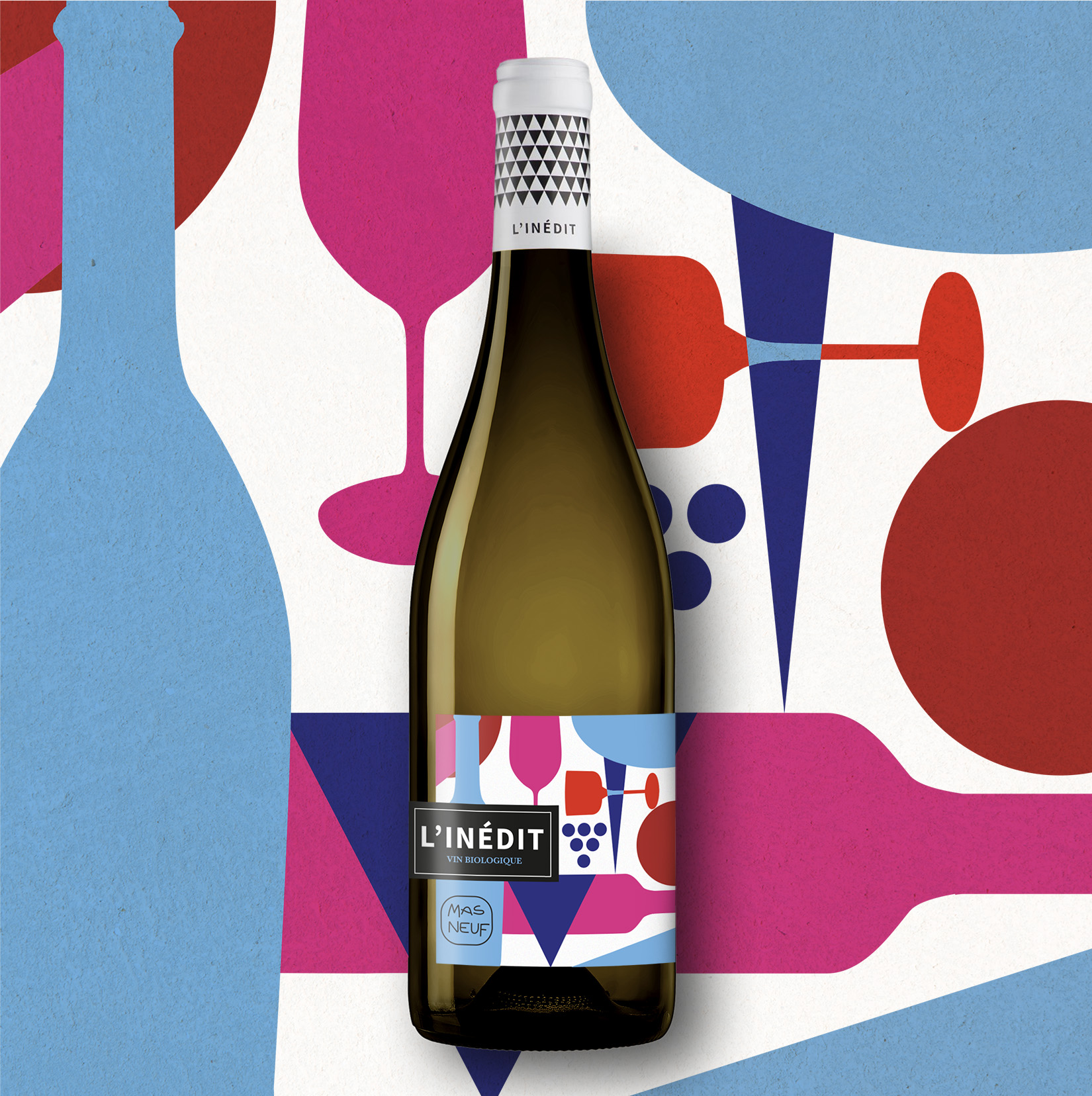 明亮清新的葡萄酒創意包裝設計(圖9) 明亮清新的葡萄酒創意包裝設計(圖9)