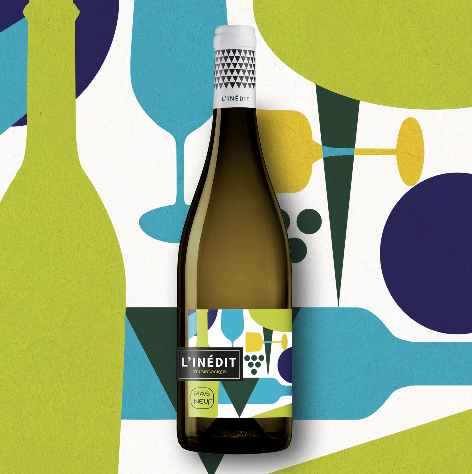 明亮清新的葡萄酒創意包裝設計(圖10) 明亮清新的葡萄酒創意包裝設計(圖10)