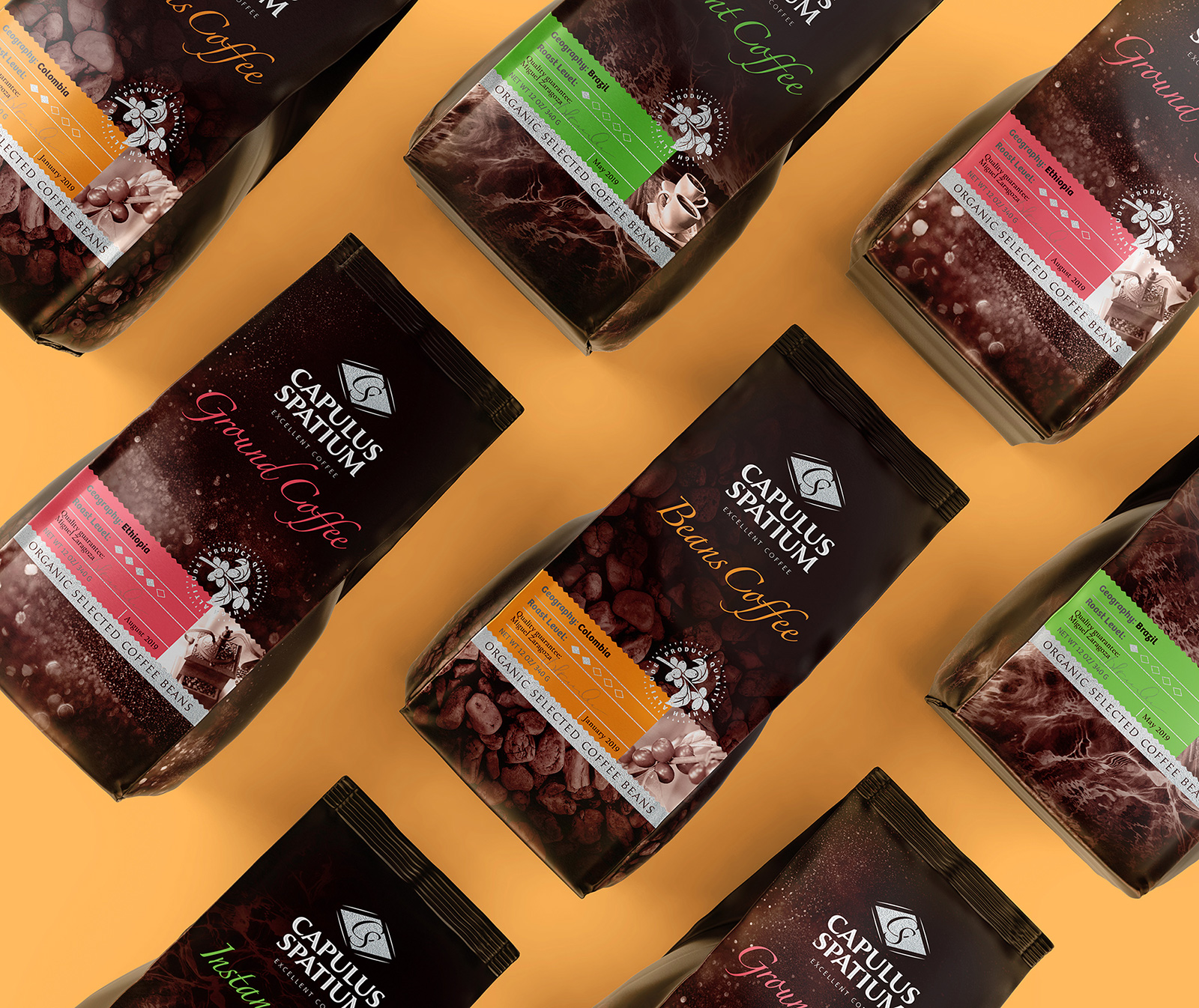 國外品牌咖啡包裝設計作品欣賞(圖2)