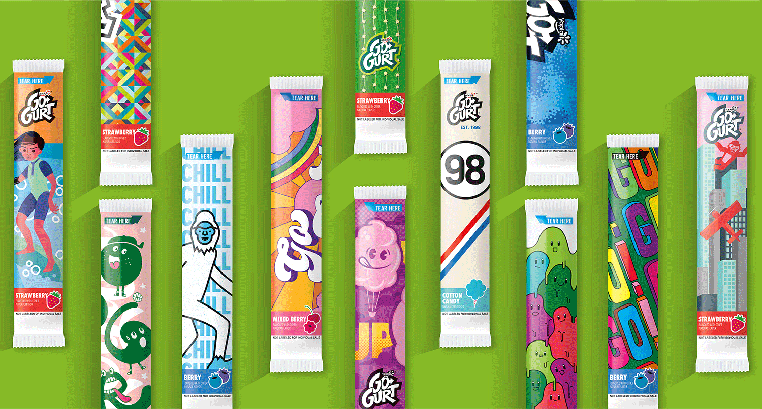 Go-GURT酸奶創意包裝設計這樣做(圖5)