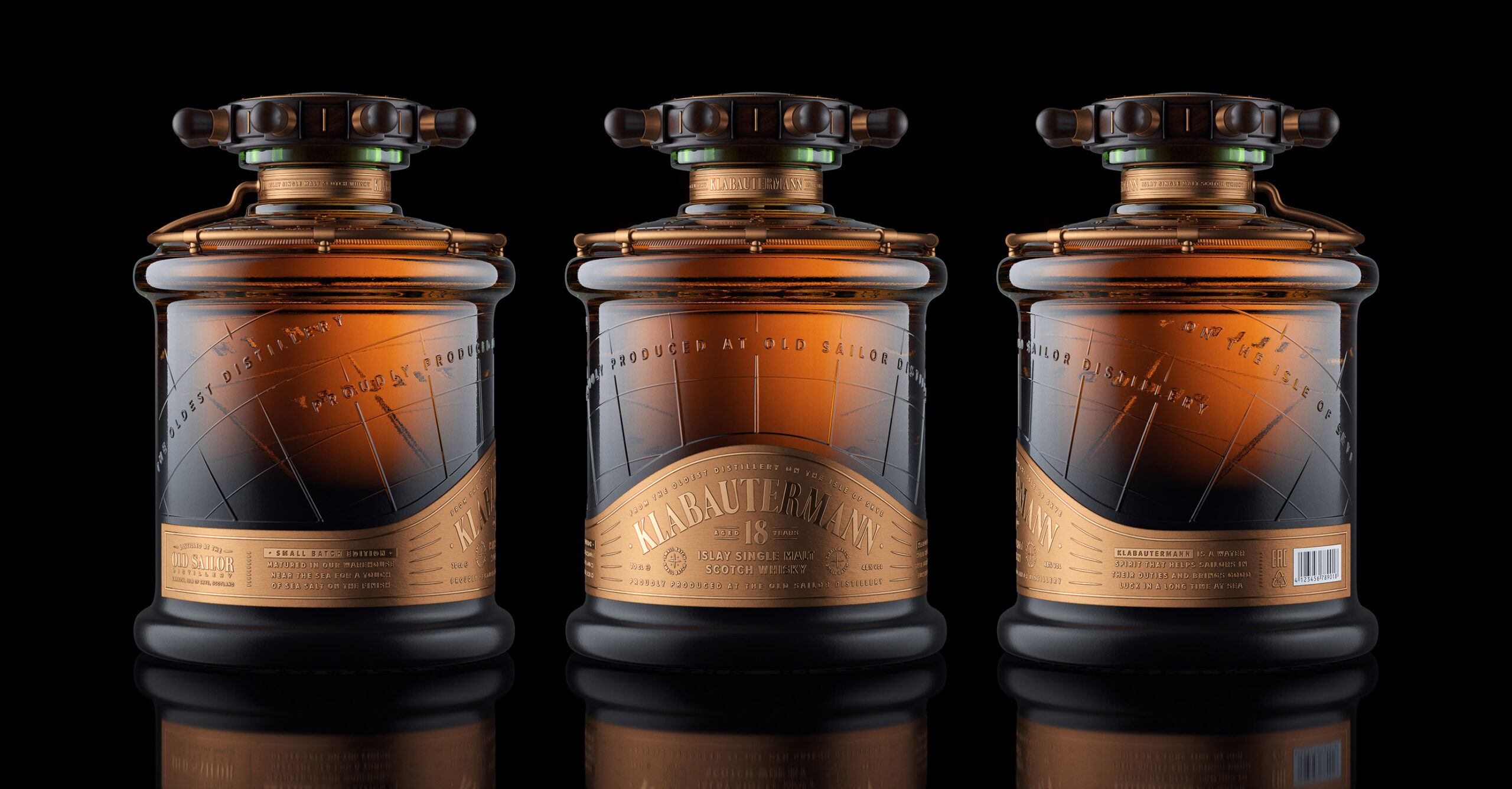 優質麥芽威士忌包裝設計欣賞(圖1)