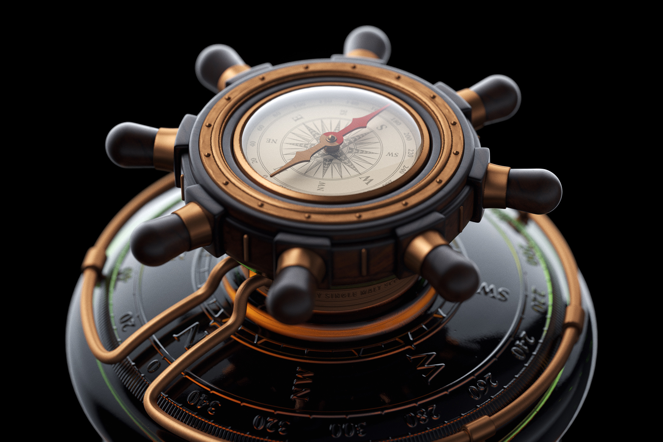 優質麥芽威士忌包裝設計欣賞(圖4)