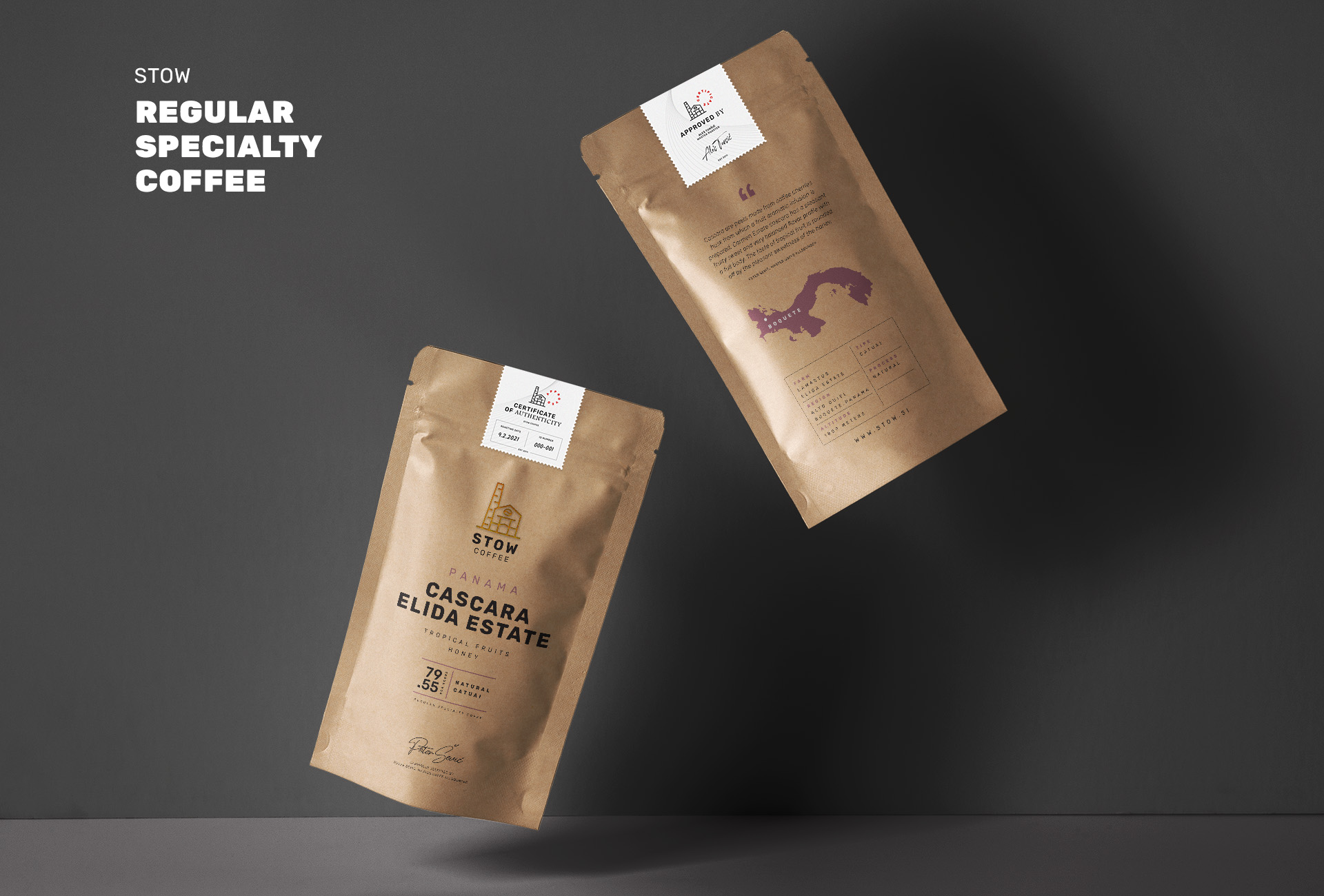 斯洛文尼亞特色咖啡包裝設計欣賞(圖3)