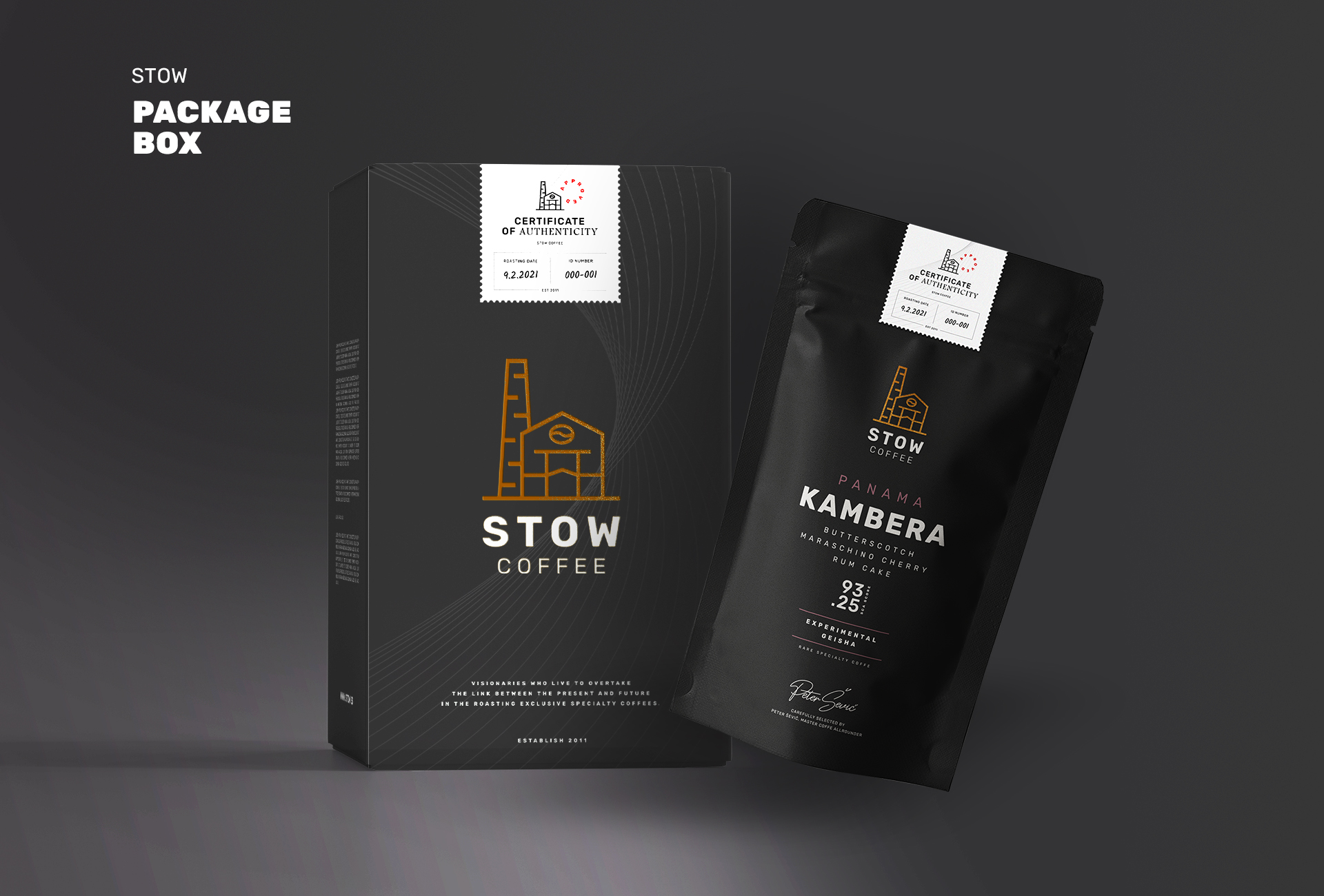 斯洛文尼亞特色咖啡包裝設計欣賞(圖4)