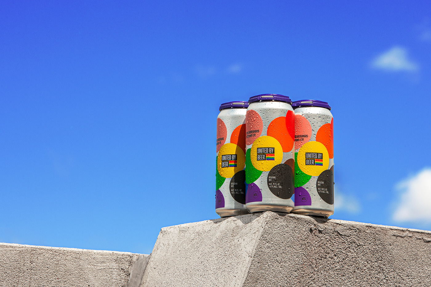 啤酒包裝這樣設計超大五彩紙屑充滿了自豪感(圖2)