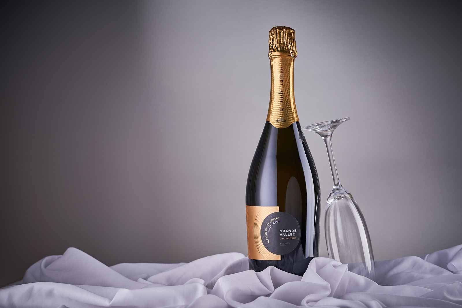 現代簡潔的起泡酒包裝設計參考(圖4)