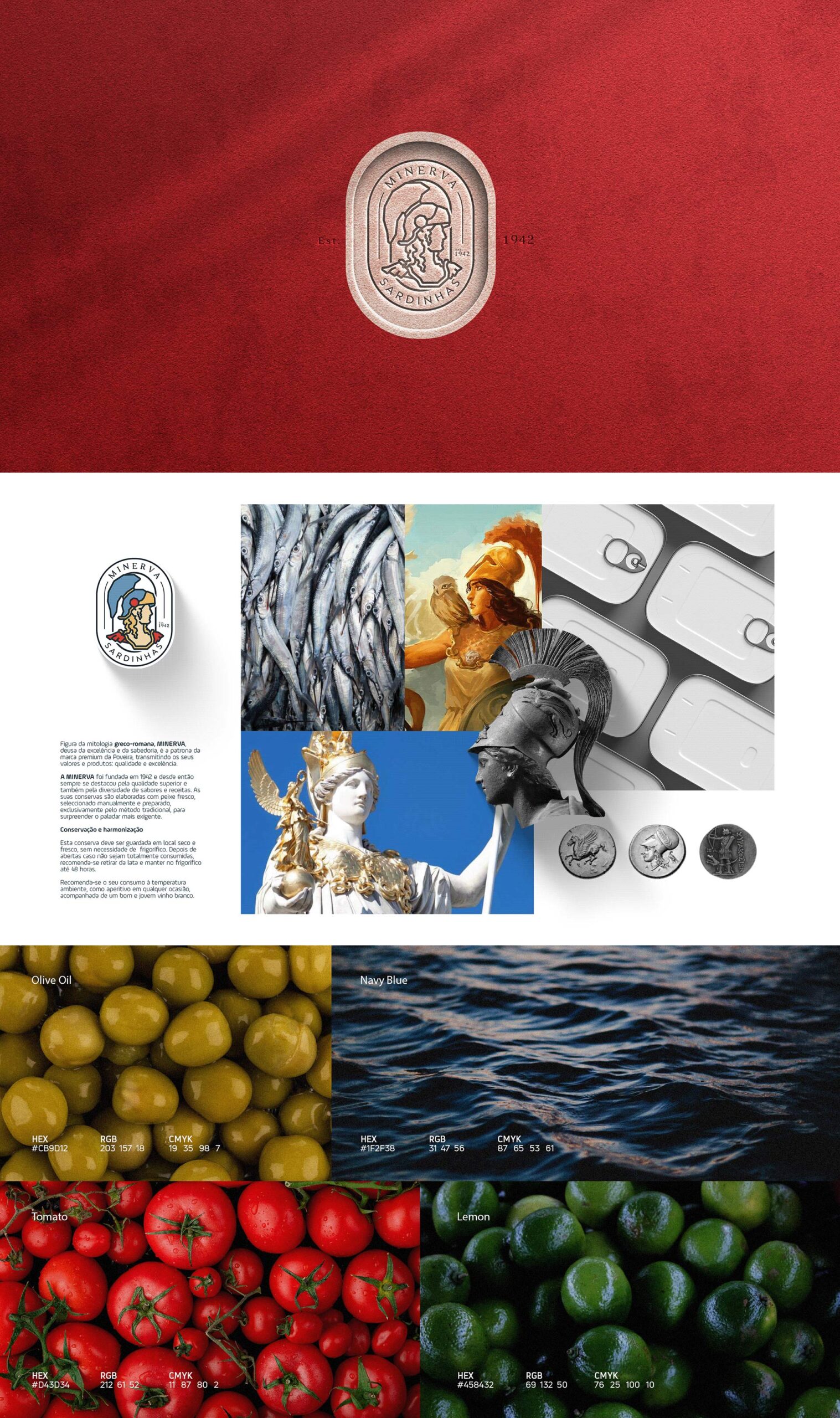 葡萄牙MINERVA魚罐頭食品包裝設計參考(圖2)