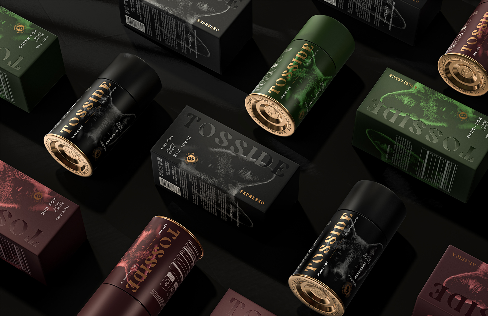 Tosside咖啡包裝設(shè)計作品參考(圖6)