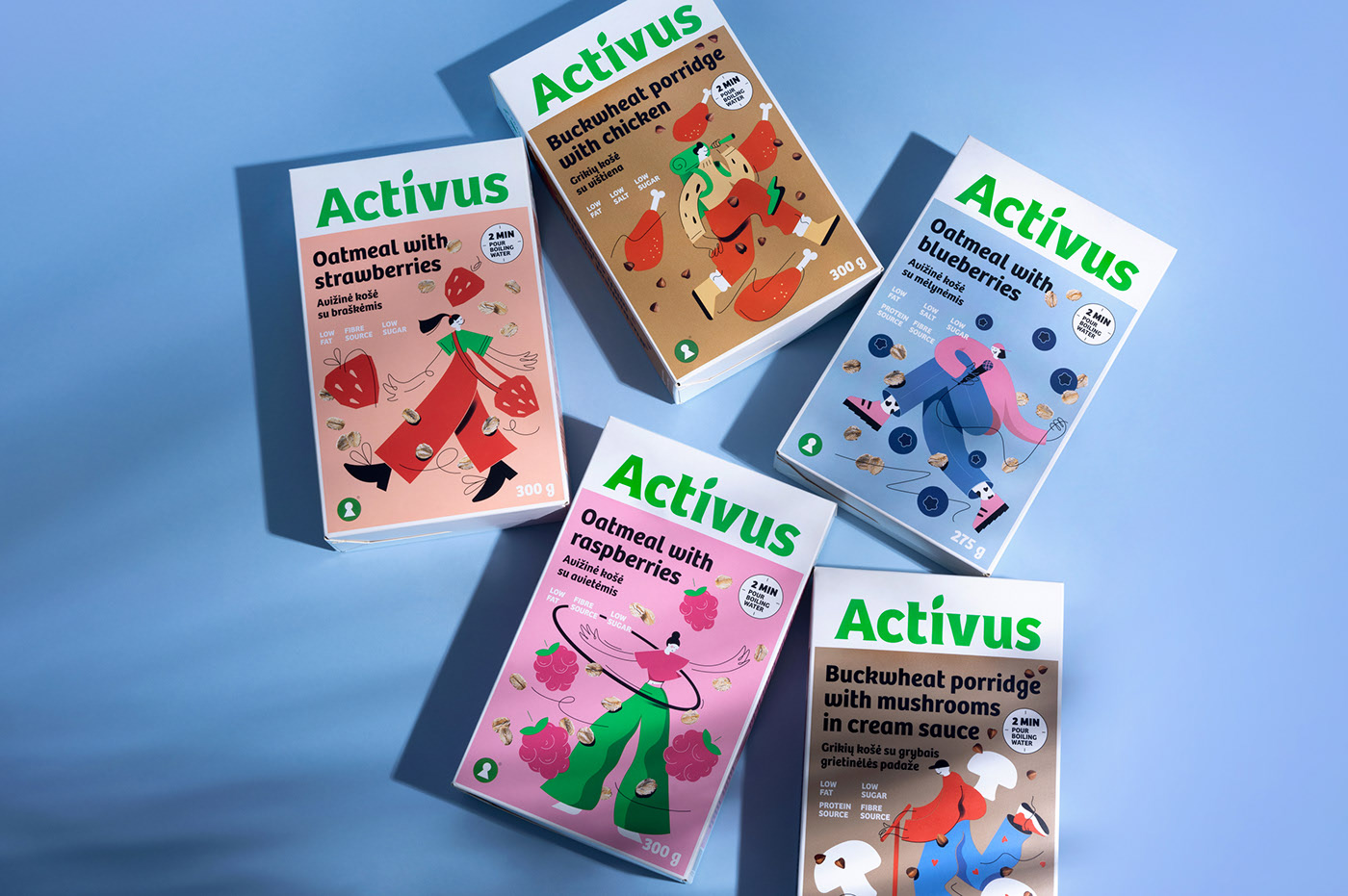 具有樂觀系統的健康膳食包裝設計欣賞(圖1)