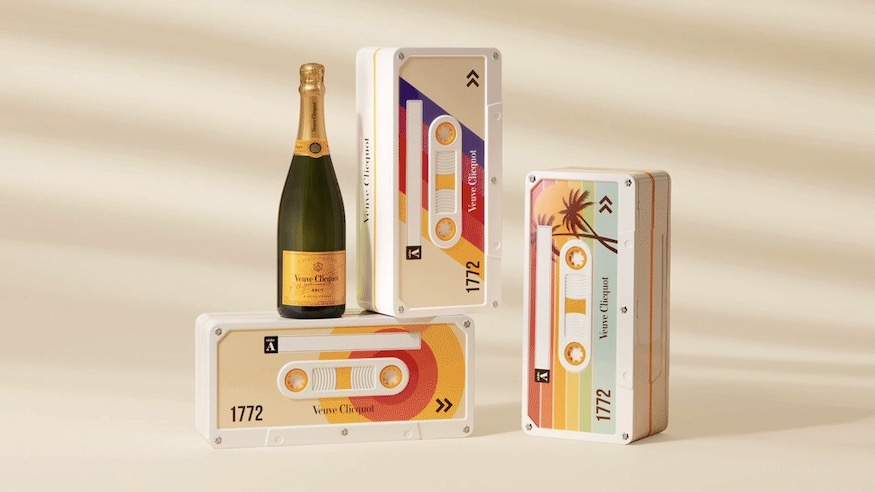 限量系列香檳創意包裝設計(圖1)