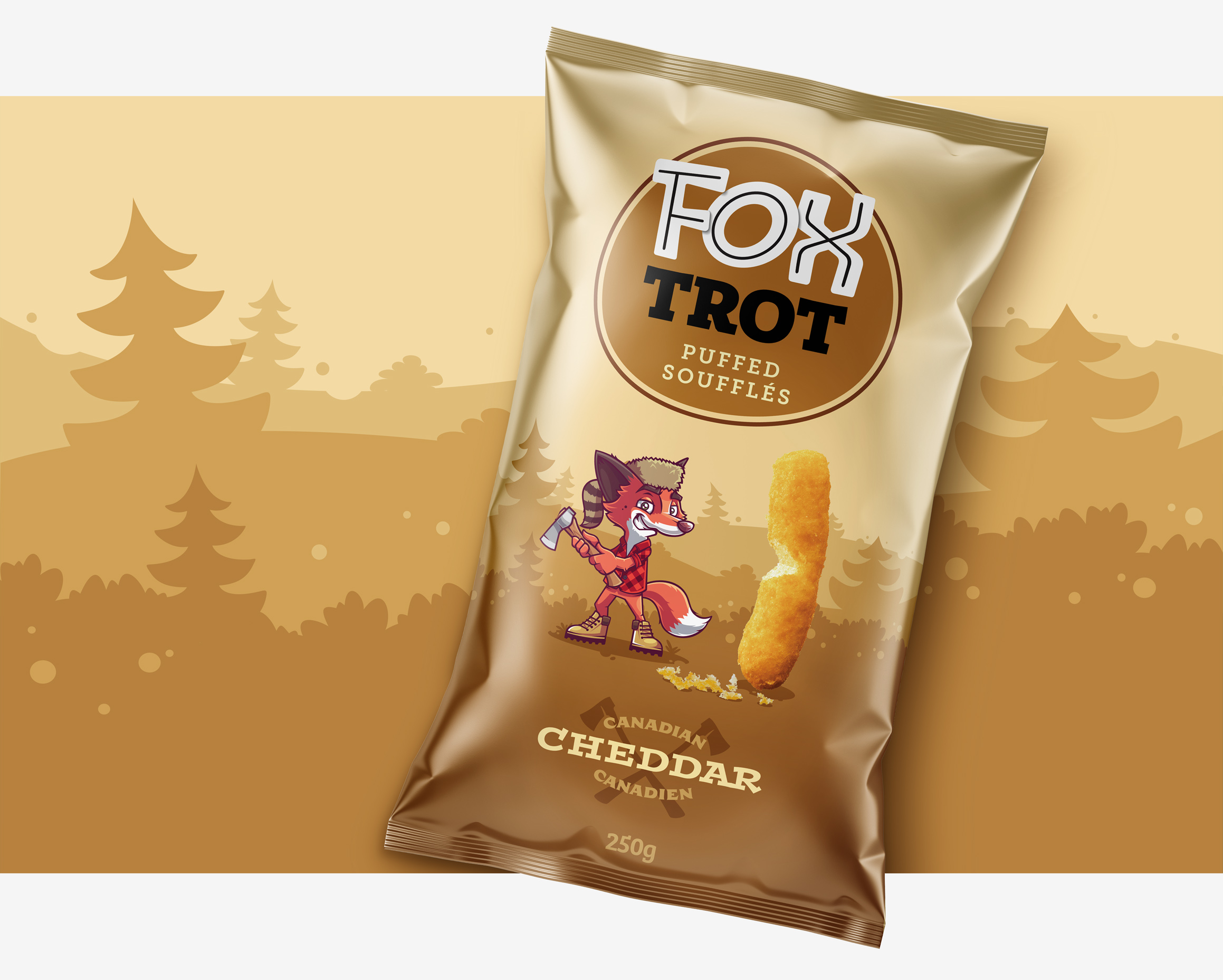 引人注目的風味零食包裝設計作品欣賞(圖5)