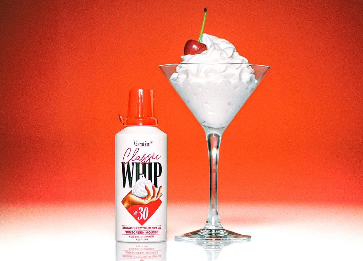 模仿鮮奶油魔力的新防曬霜包裝這樣設計(圖3)