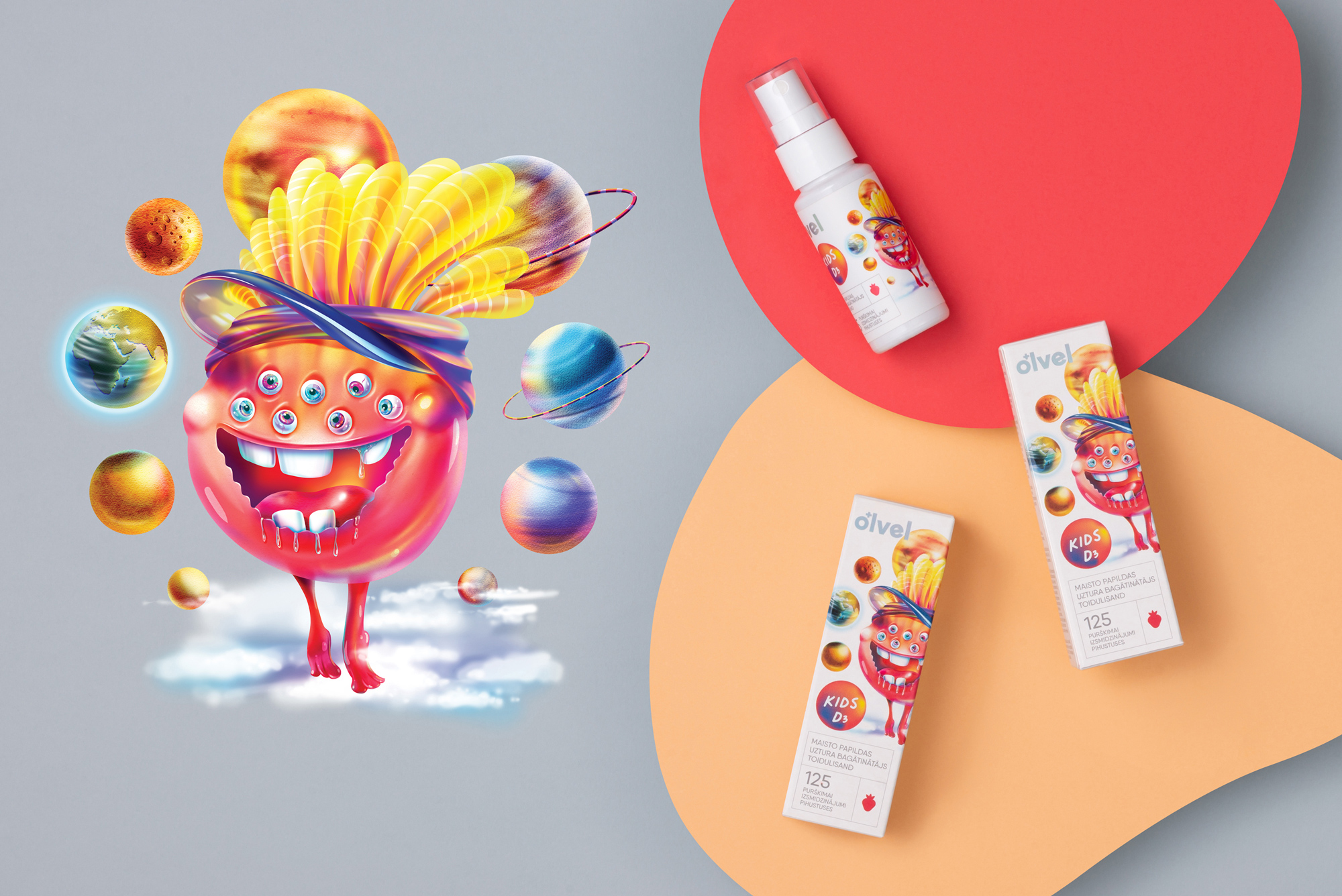 OLVEL兒童保健用品包裝設計(圖5)