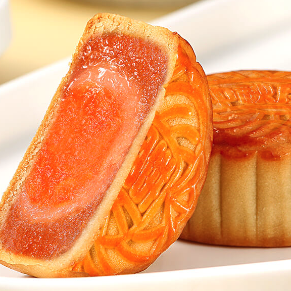 鮮品屋 鮮品金秋 廣式月餅 10餅8味 630g 禮盒裝包裝禮盒產(chǎn)品包裝創(chuàng)意設(shè)計(jì)欣賞(圖3)