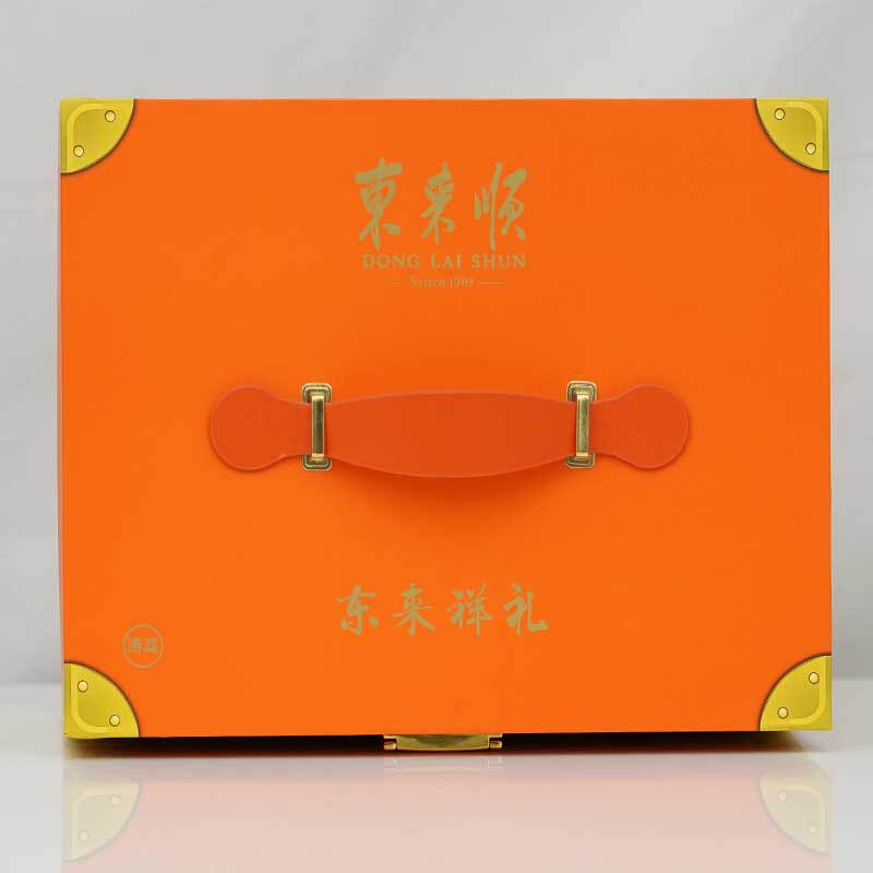 東來順 東來祥禮 京式月餅禮盒 12餅12味 960g包裝禮盒產品包裝創意設計欣賞(圖3)