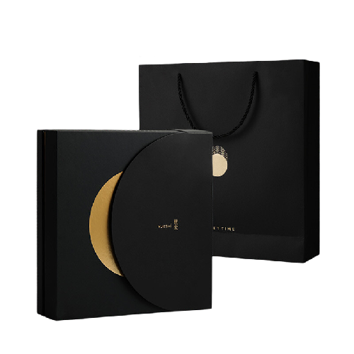 YOTIME 悠享時 悅食團圓蘇式月餅禮盒 9餅8味 564g包裝禮盒產品包裝創意設計欣賞(圖1)